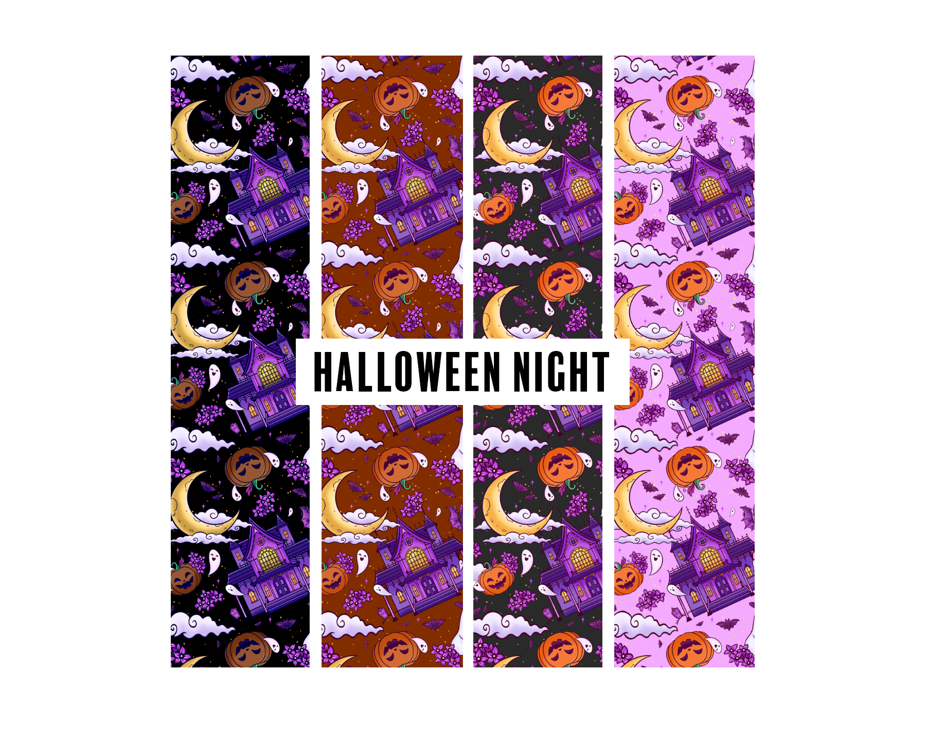 PREORDER Halloween Night (4 colours) - Lacey Camille Design