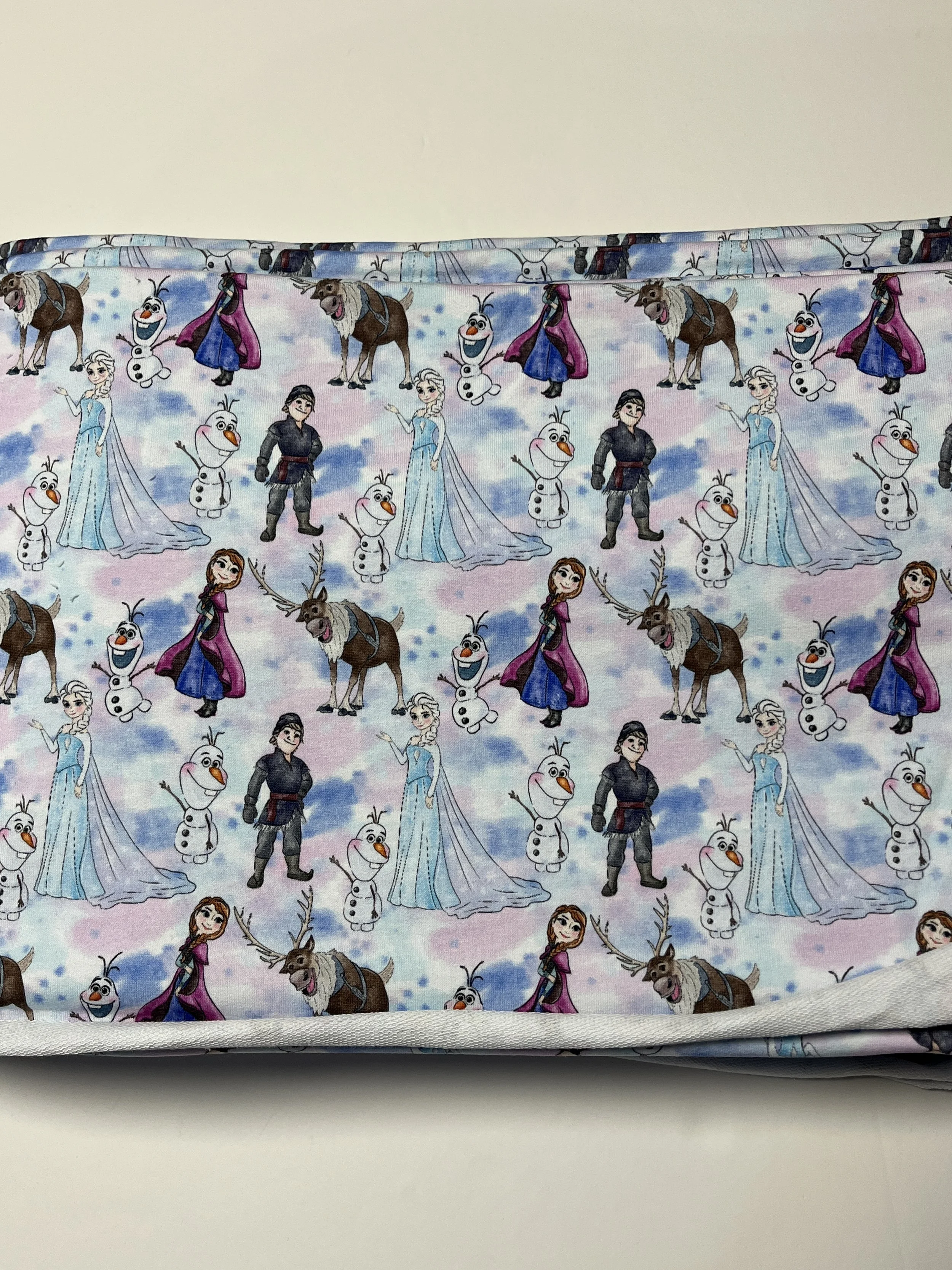 Pastel Frozen MD Scale Cotton French Terry