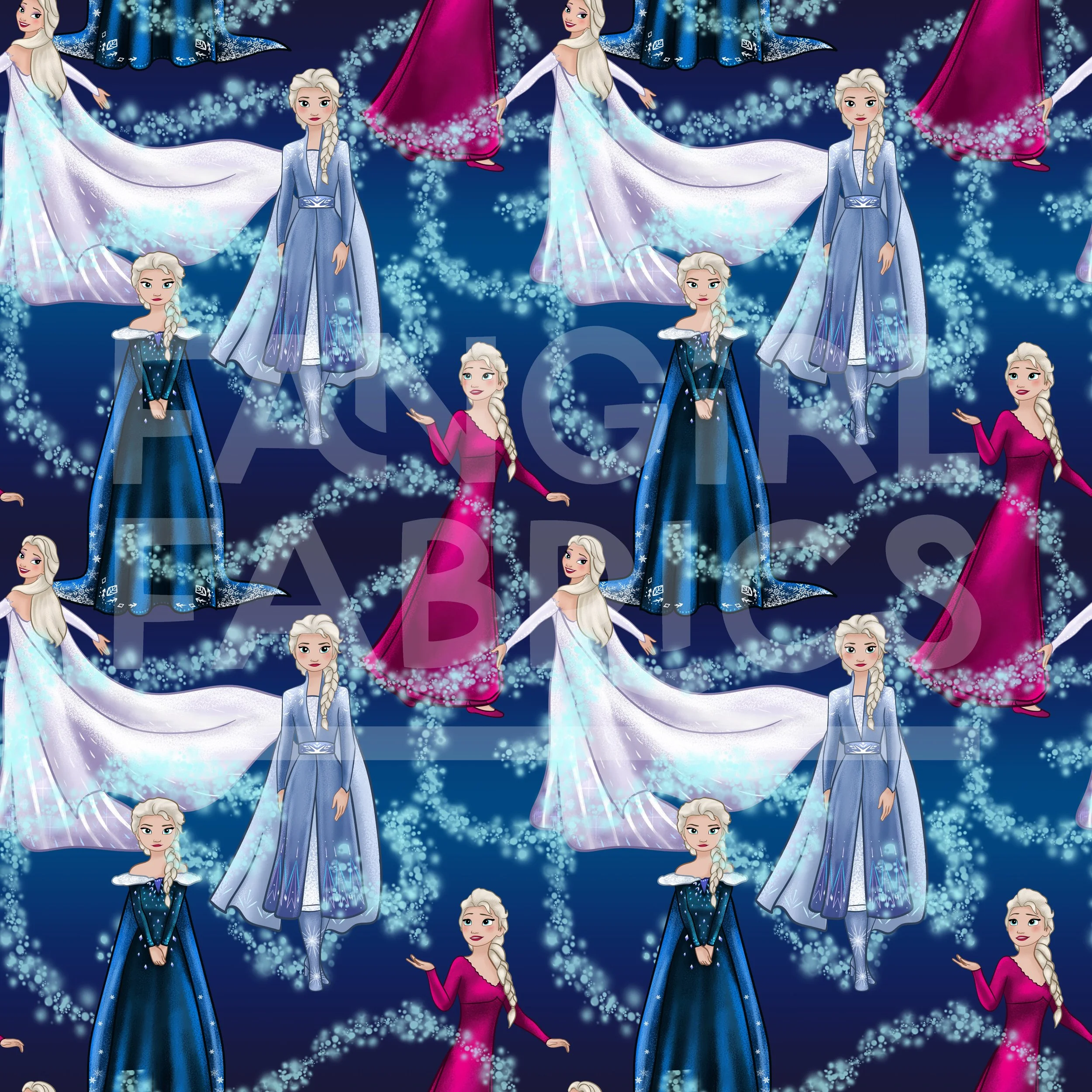 PREORDER Frozen Elsa - Rose Garden Graphics