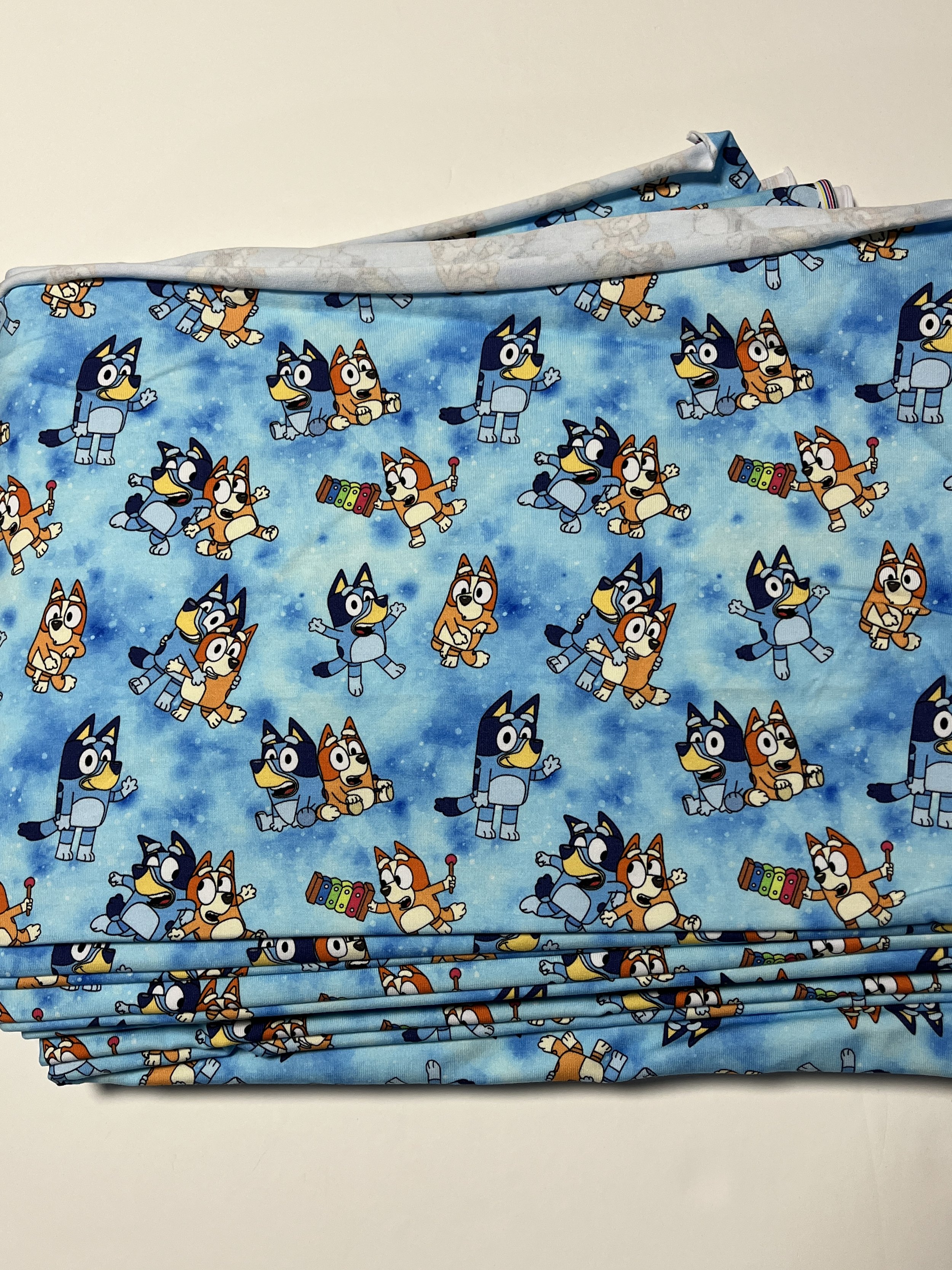 Bluey MD Scale Cotton Spandex