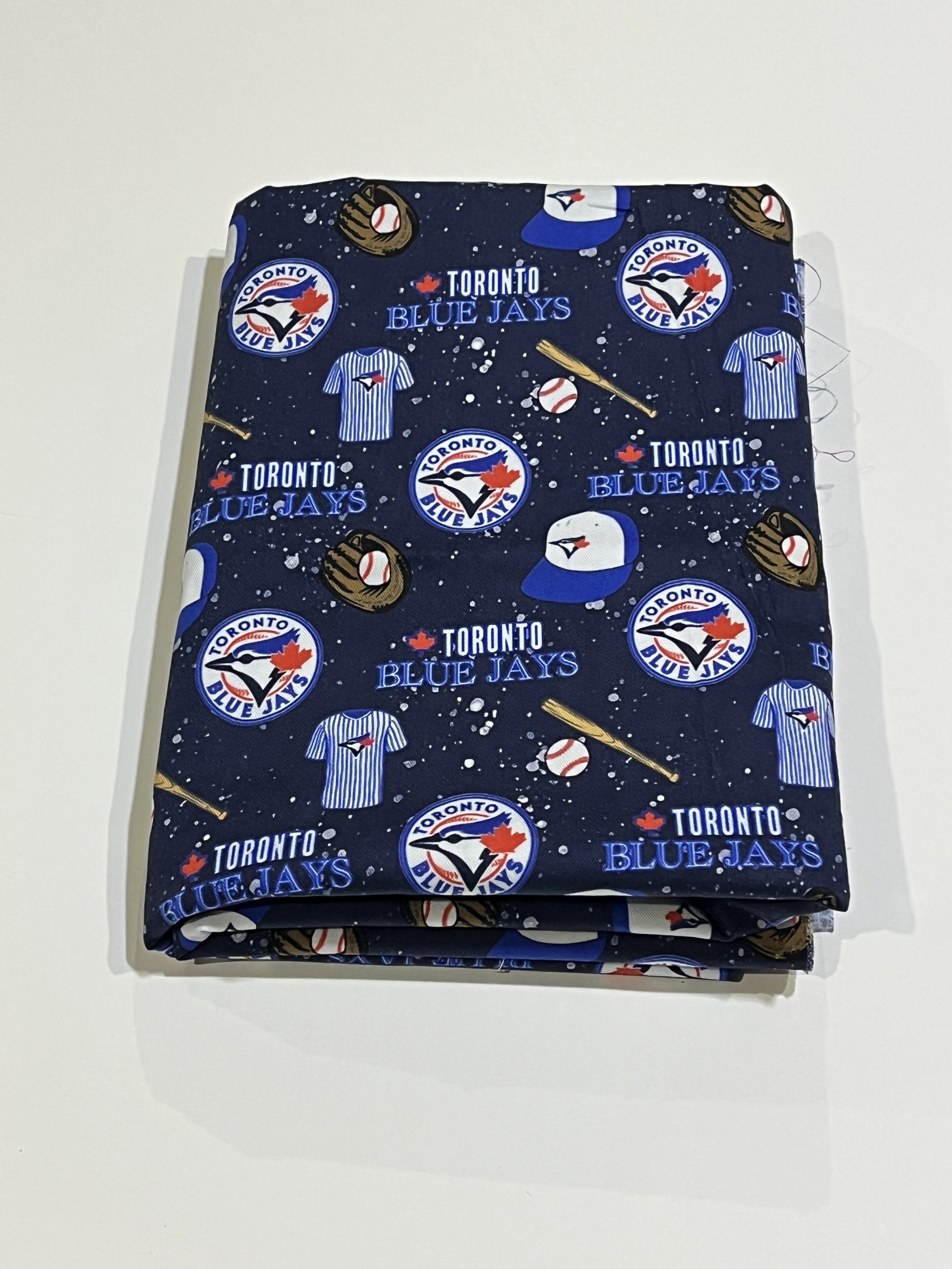 Toronto Jays Splatter MD Scale Cotton Woven