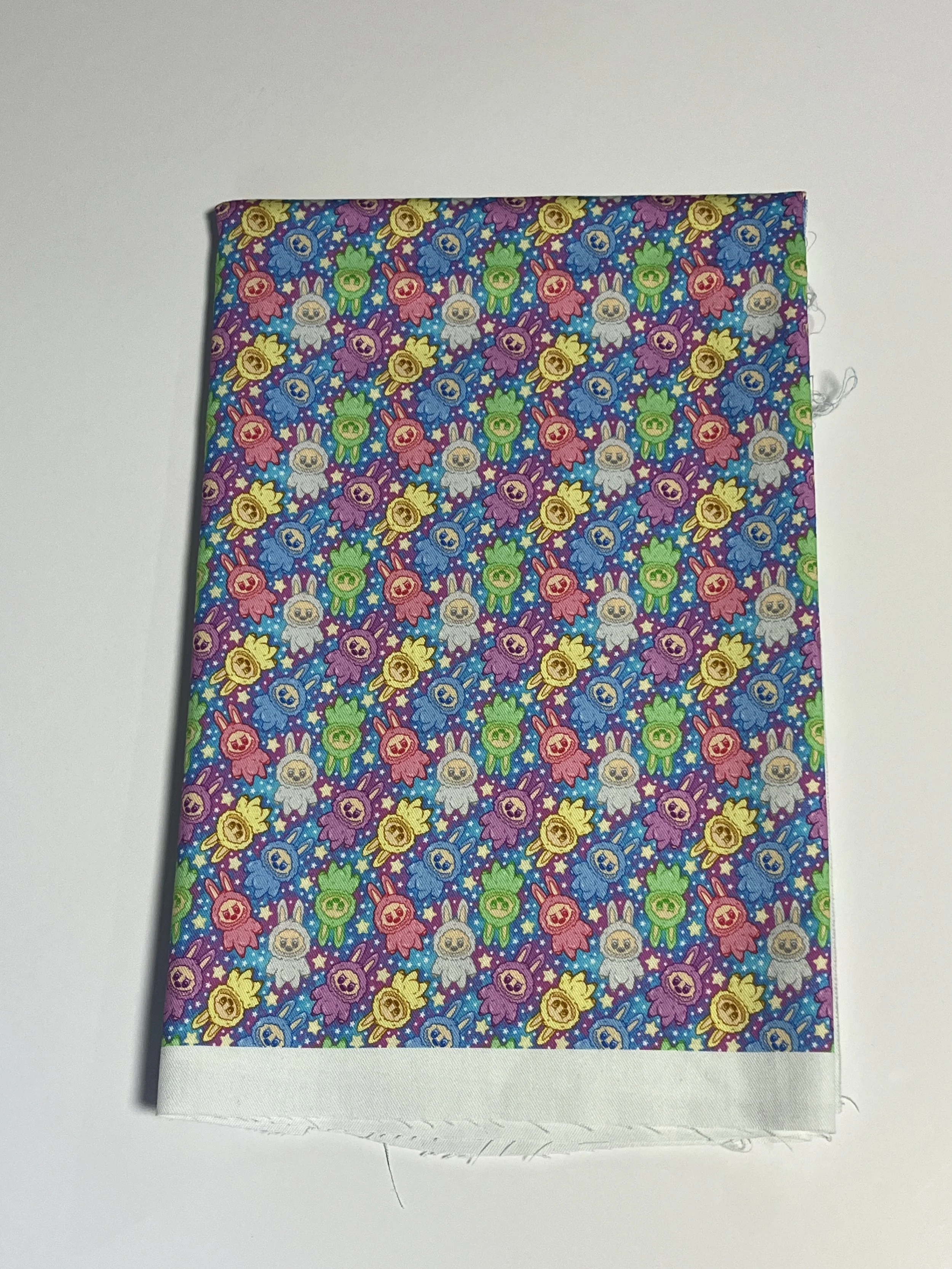 Labubu Rainbow MD Scale cotton twill