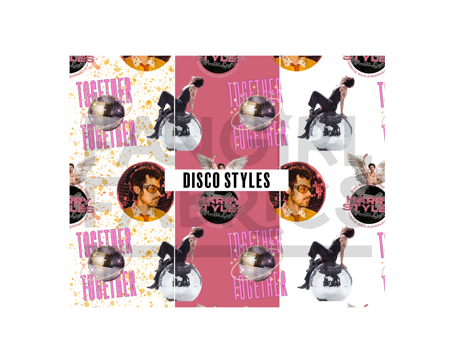 PREORDER Disco Styles (3 colours) - Fangirl Fabrics