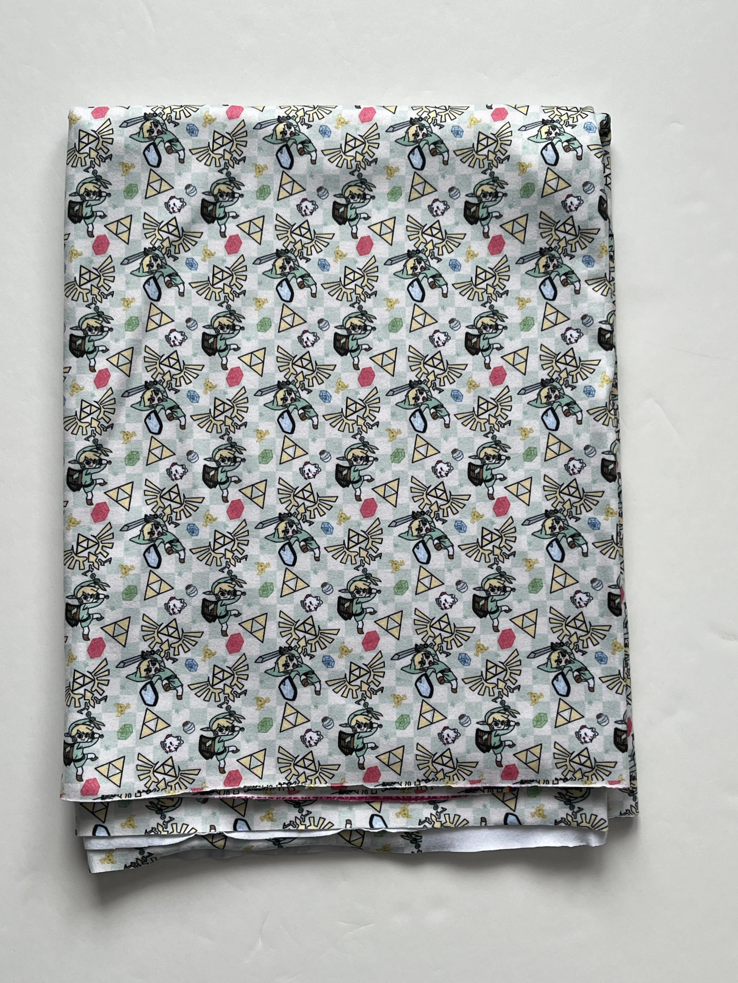 Zelda Checker SM Scale Double Brushed Polyester