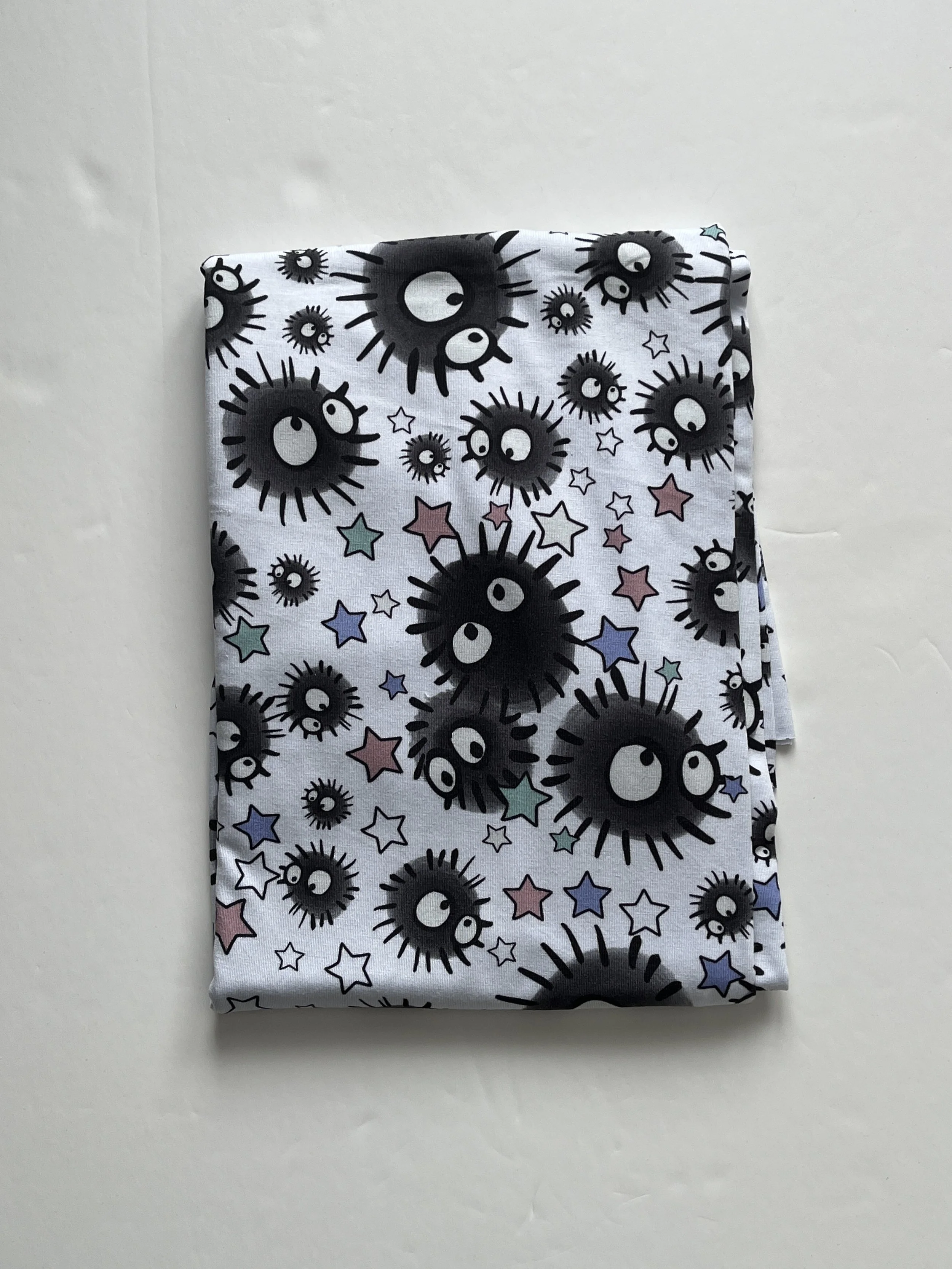 0.7m FLAWED Spirited Little Dudes Scale Bamboo Lycra