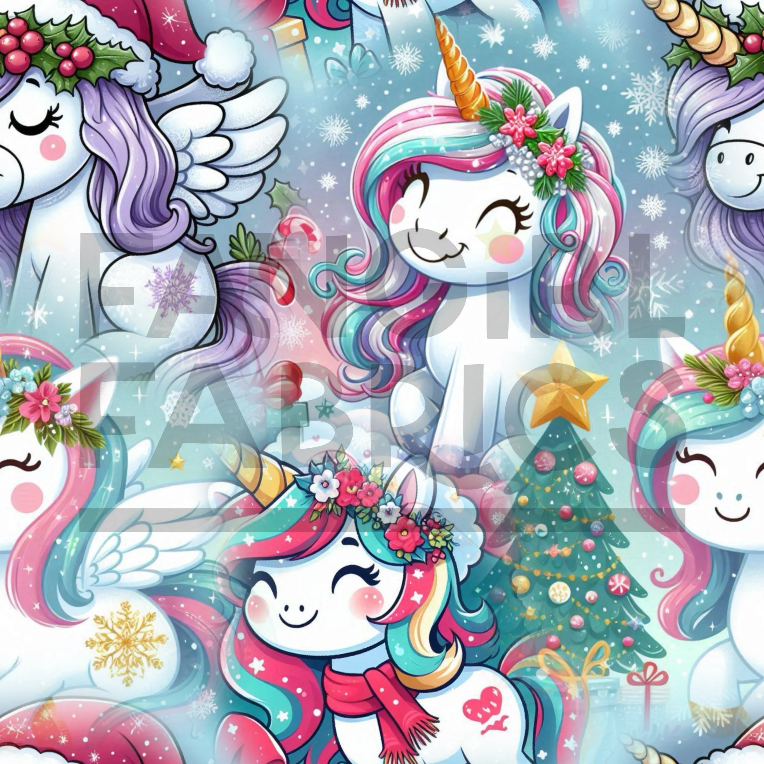 PREORDER Xmas Unicorn - Tiny Space Craft Shop