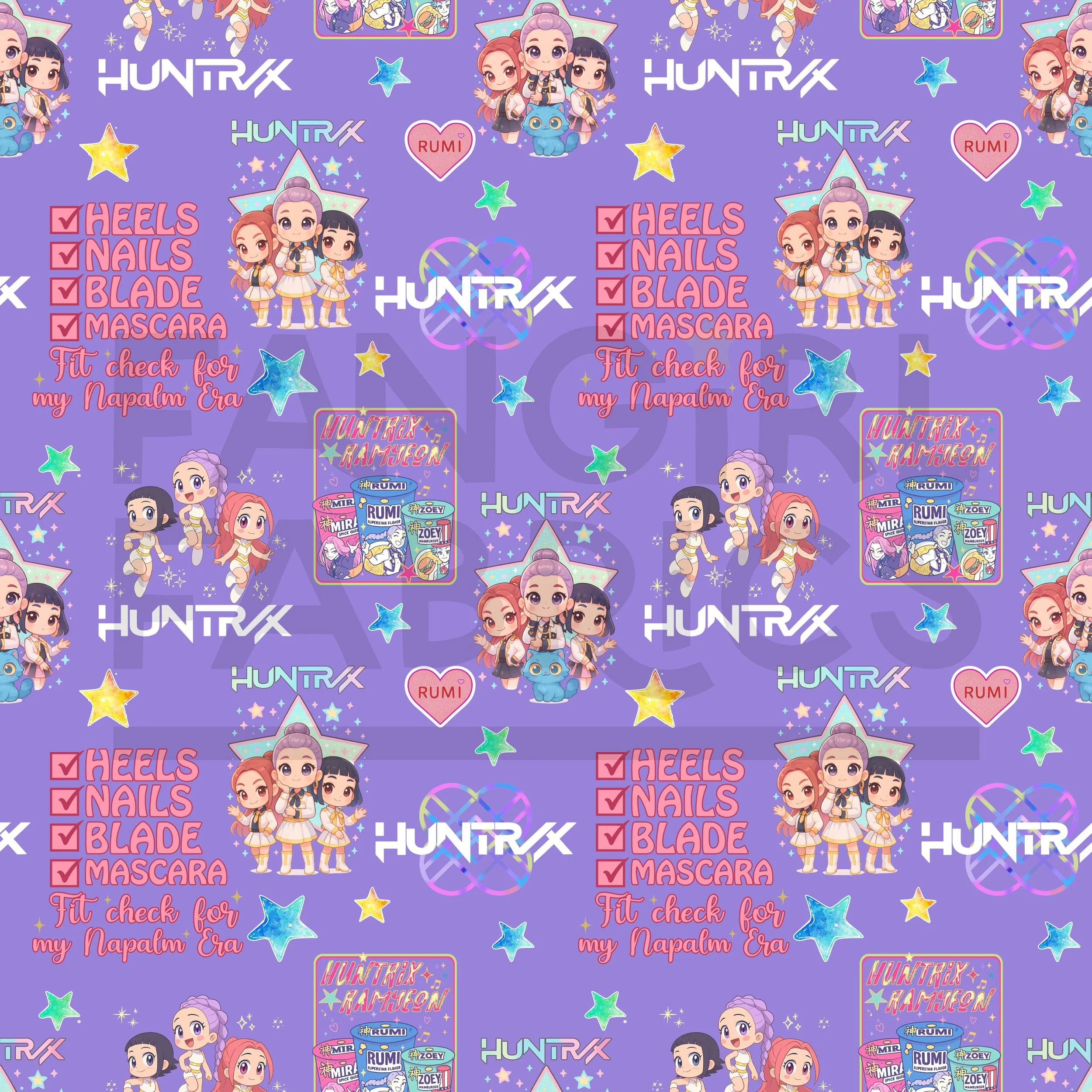 PREORDER Demon Hunters - Fangirl Fabrics