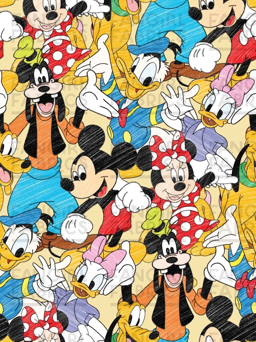 PREORDER Sketched Mouse - Beauty Bee Branding