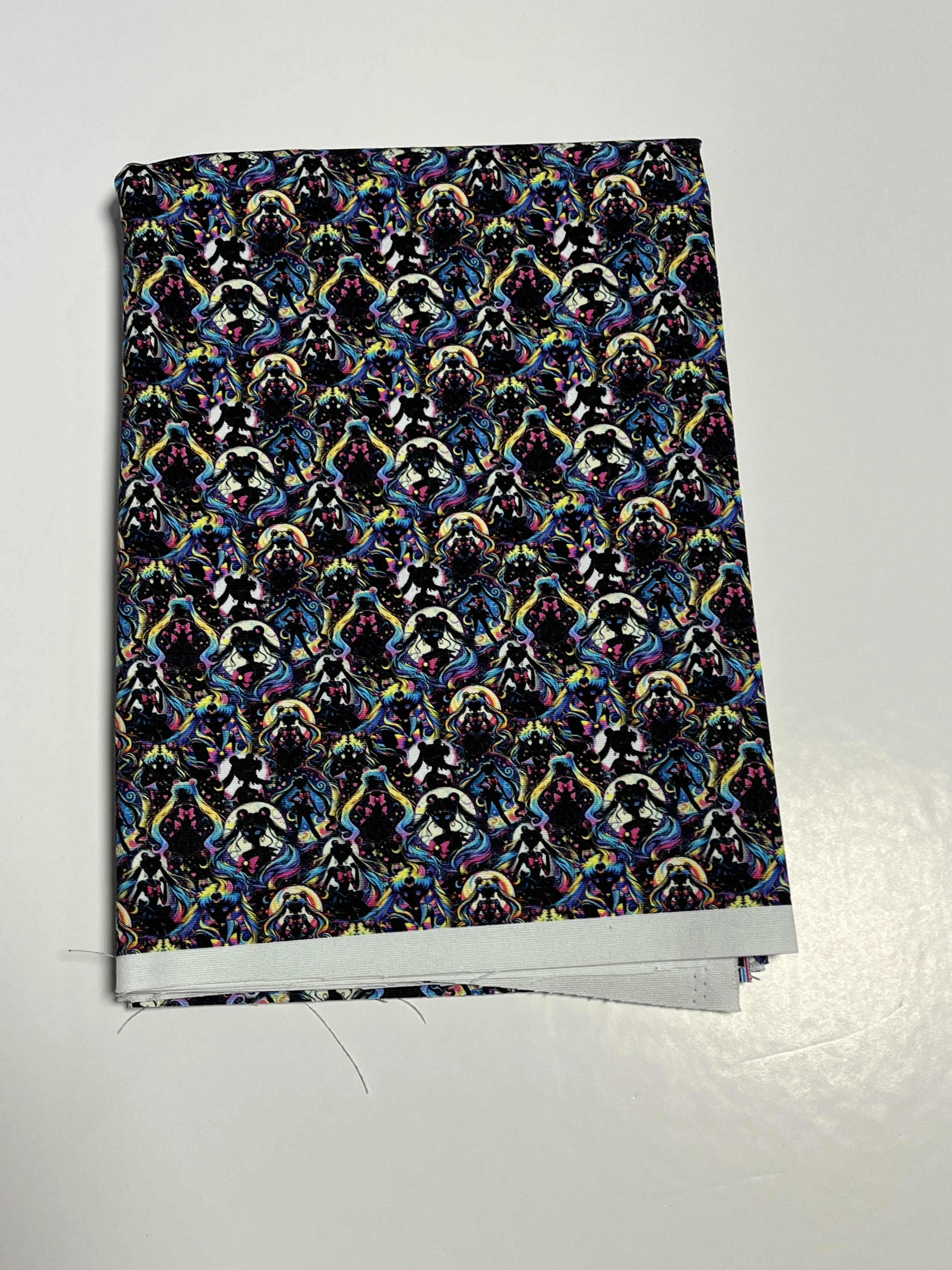 Neon Moon SM Scale Cotton Canvas