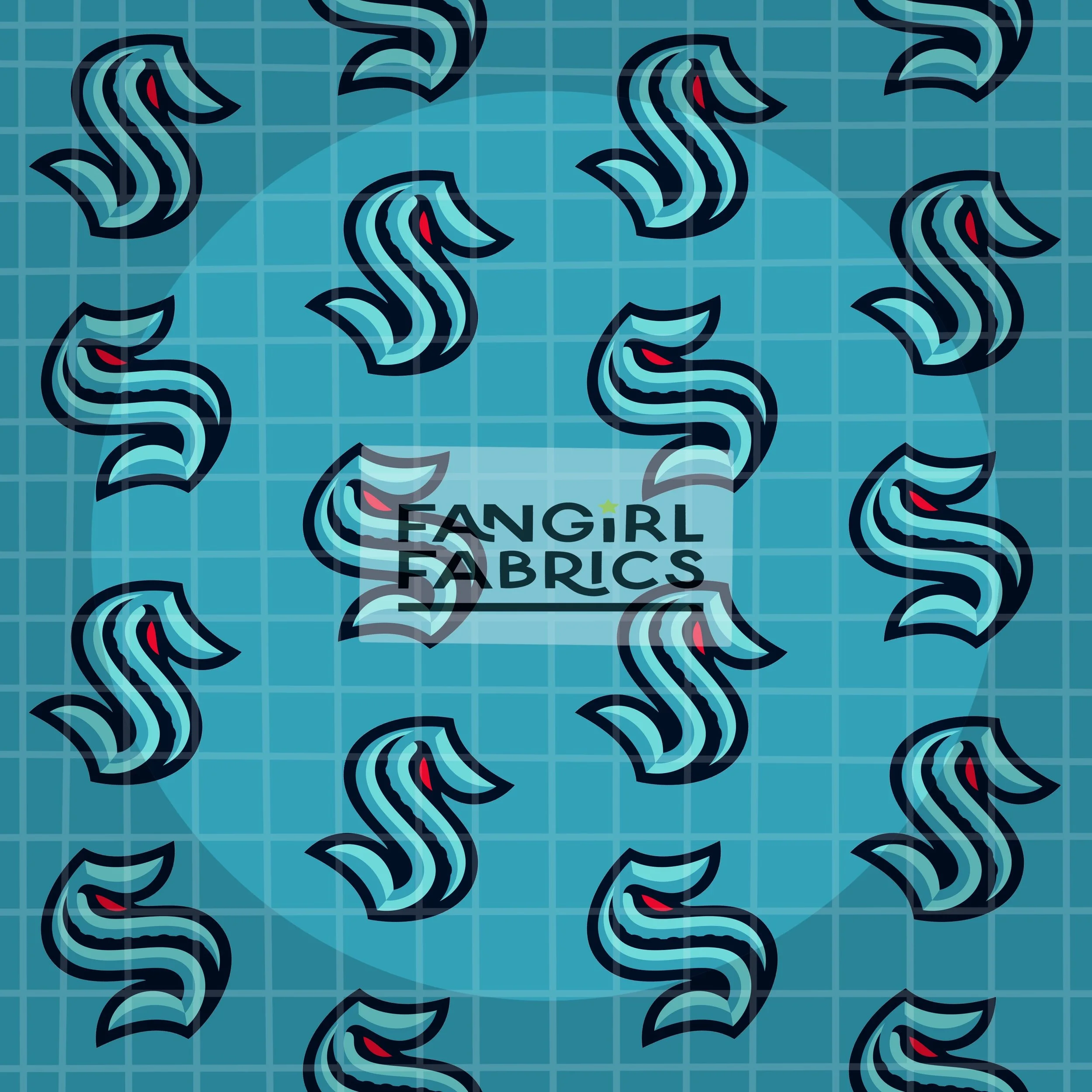 PREORDER Kraken Hockey - Fangirl Fabrics
