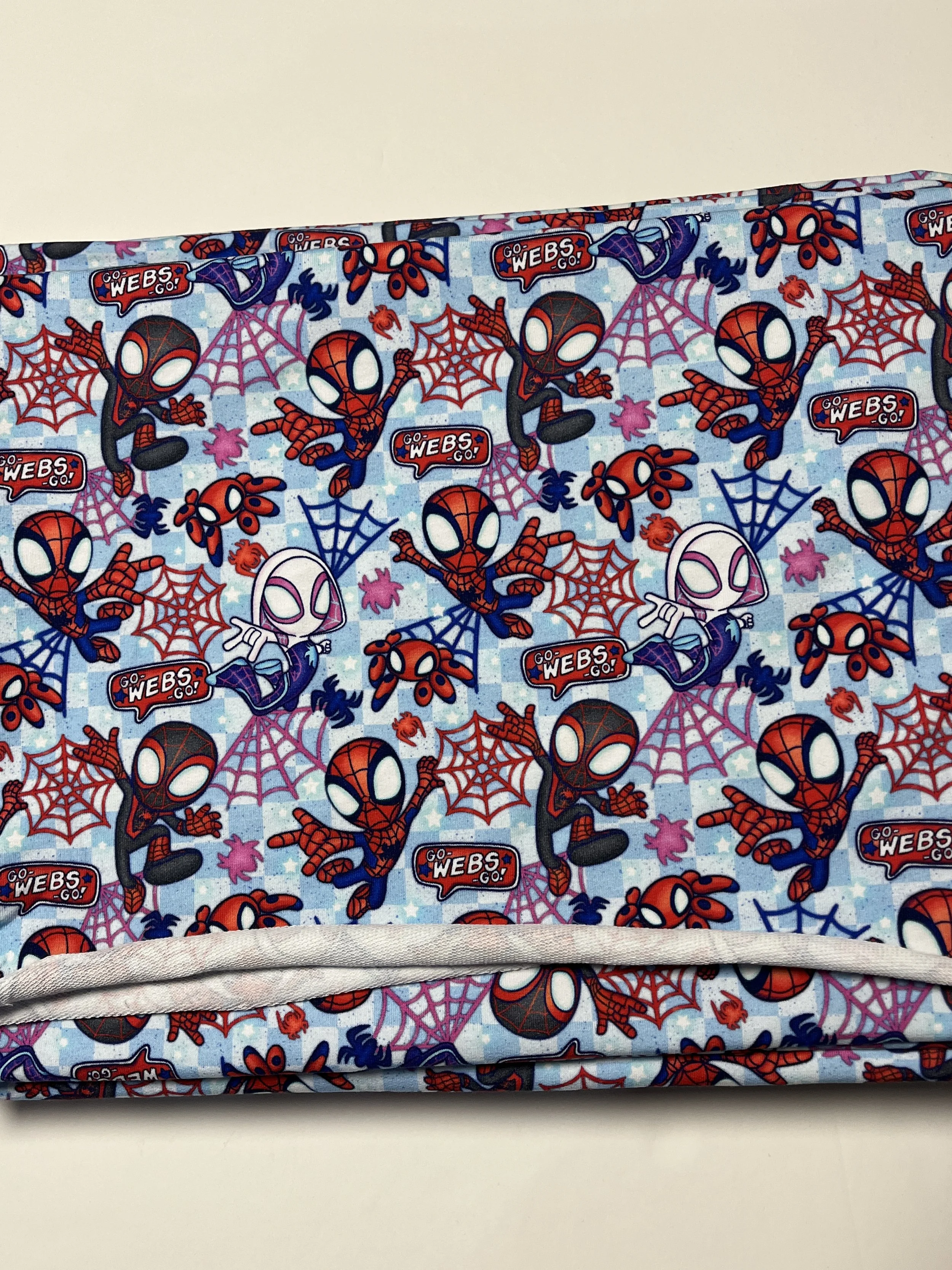 Spidey Friends MD Scale Cotton French Terry