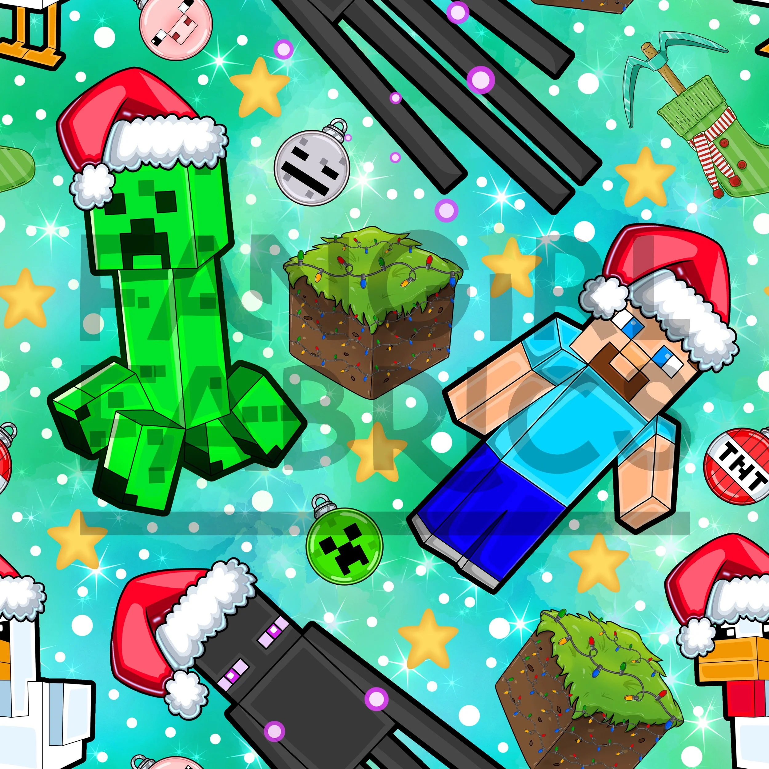 Minecraft Christmas 4 by tiny space craft shop w.jpg