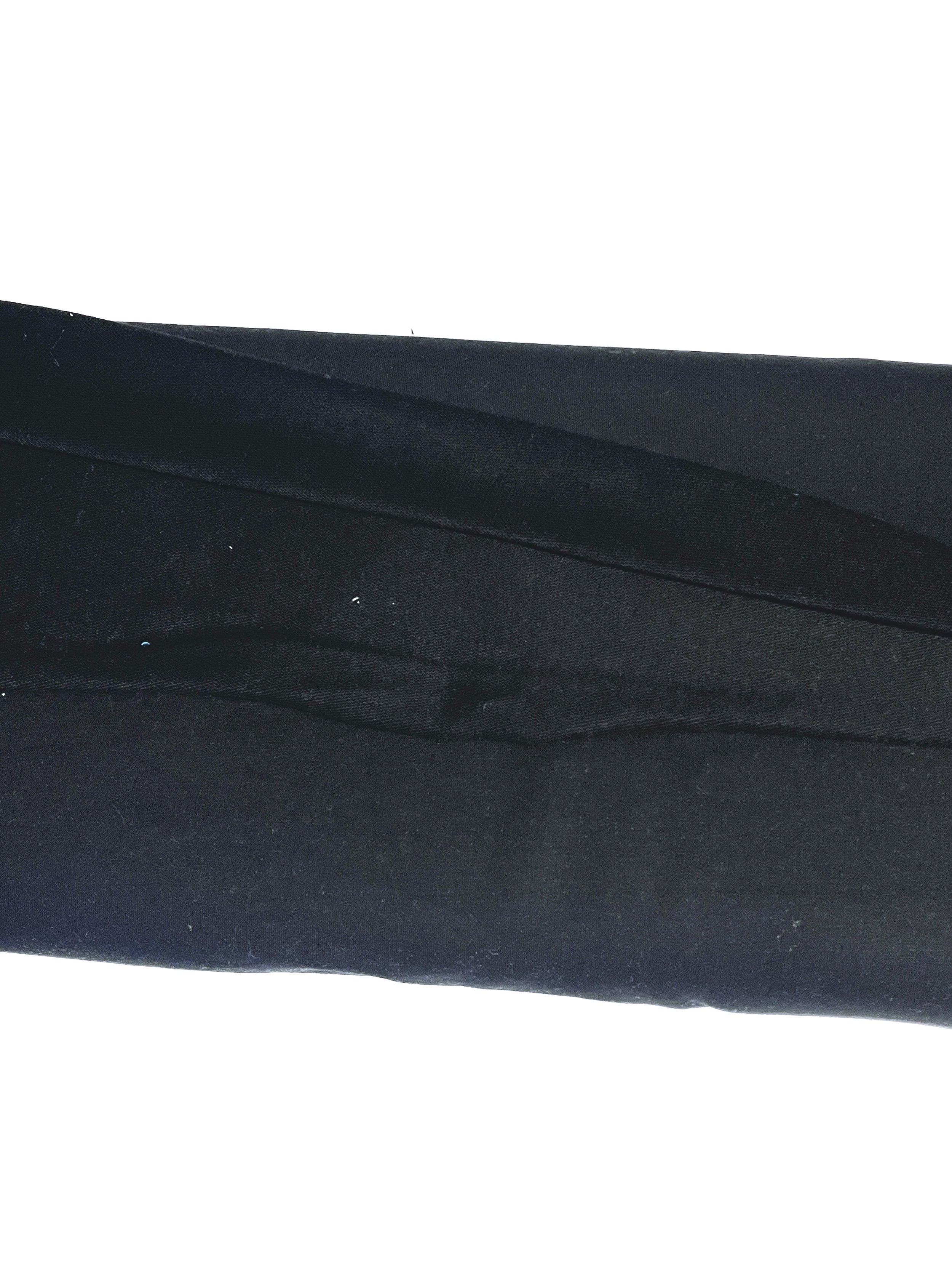 Black Cotton French Terry