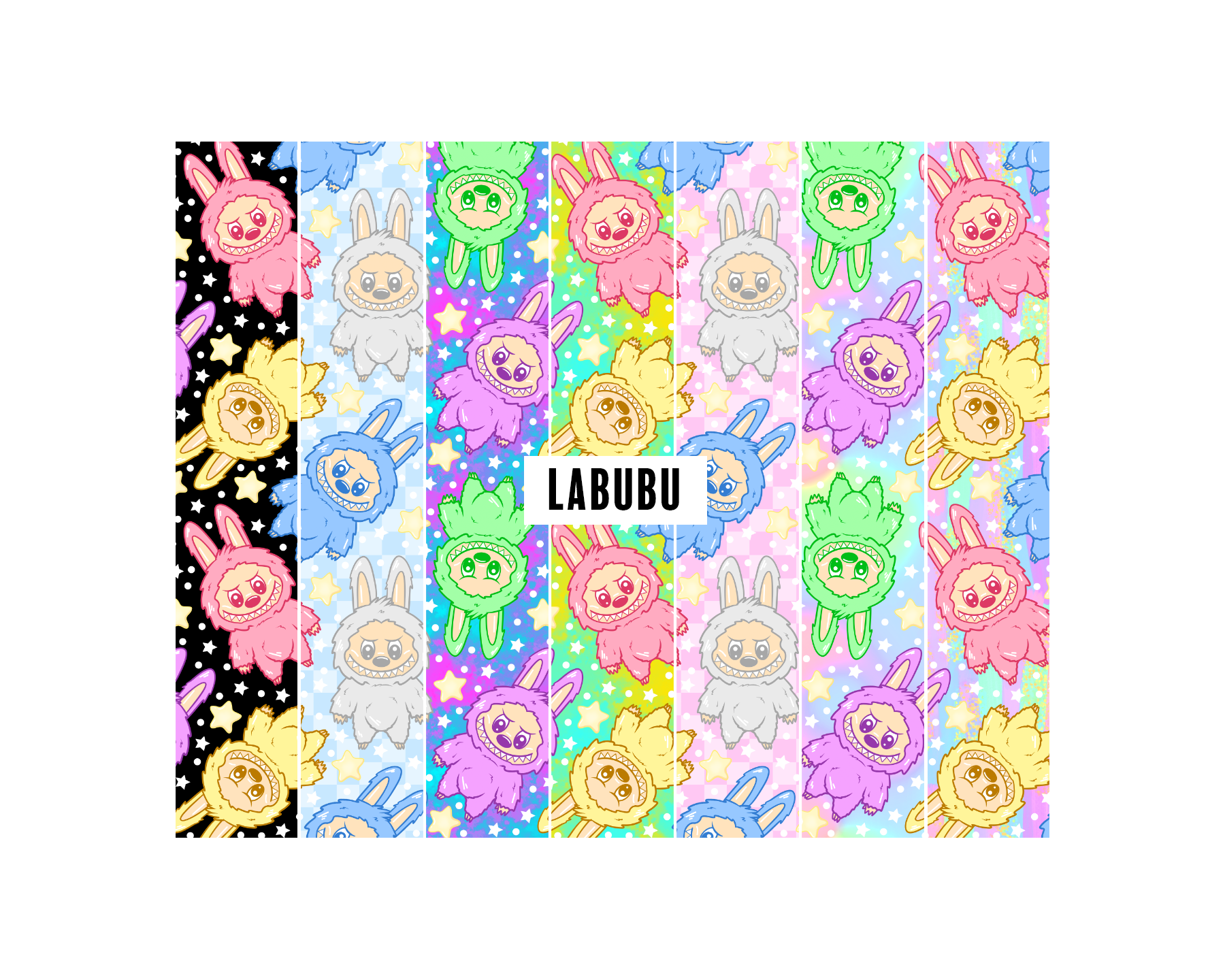 PREORDER Labubu ( 7 colours) - Tiny Space Craft Shop