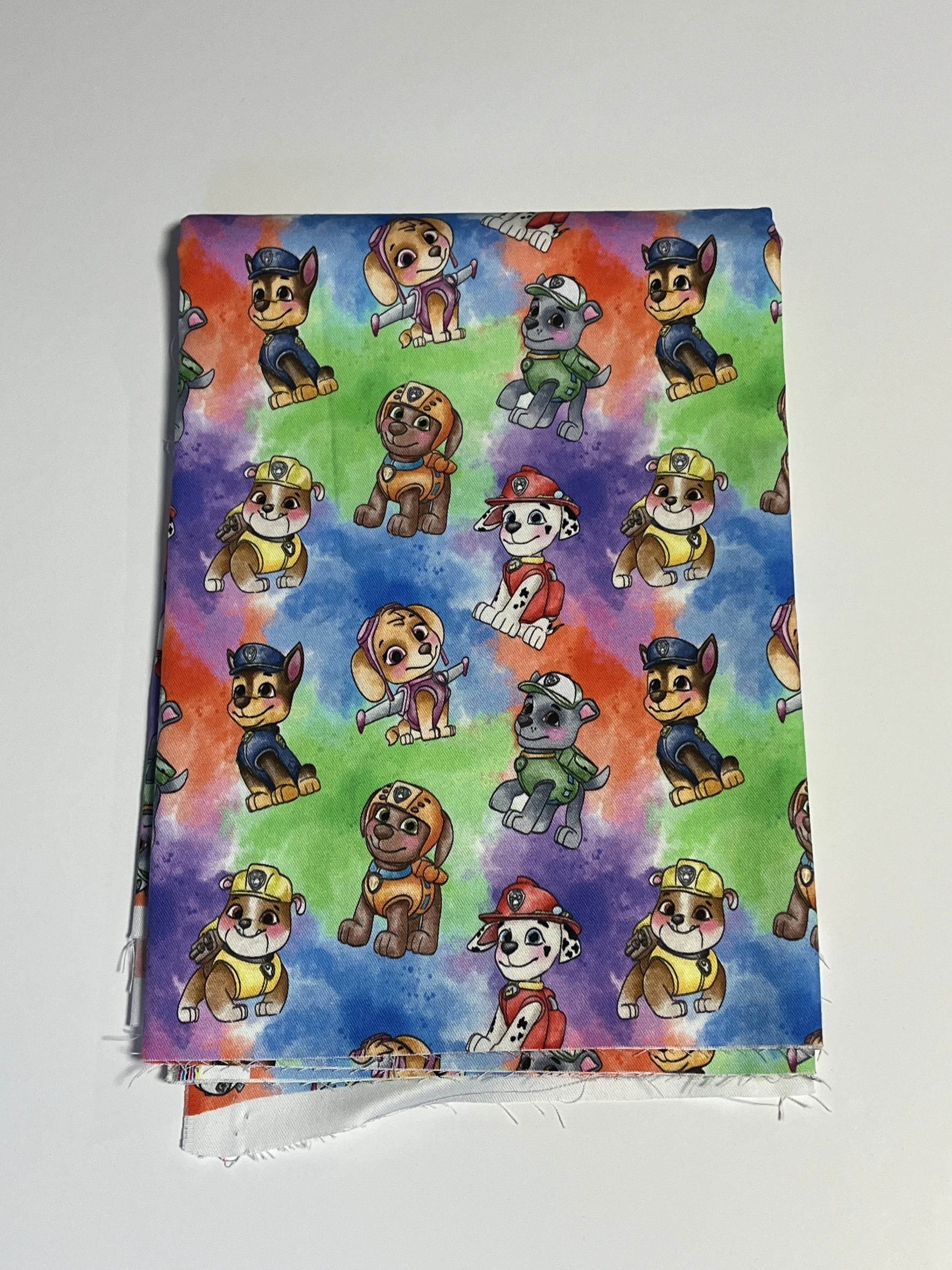 Paw Patrol MD Scale cotton twill
