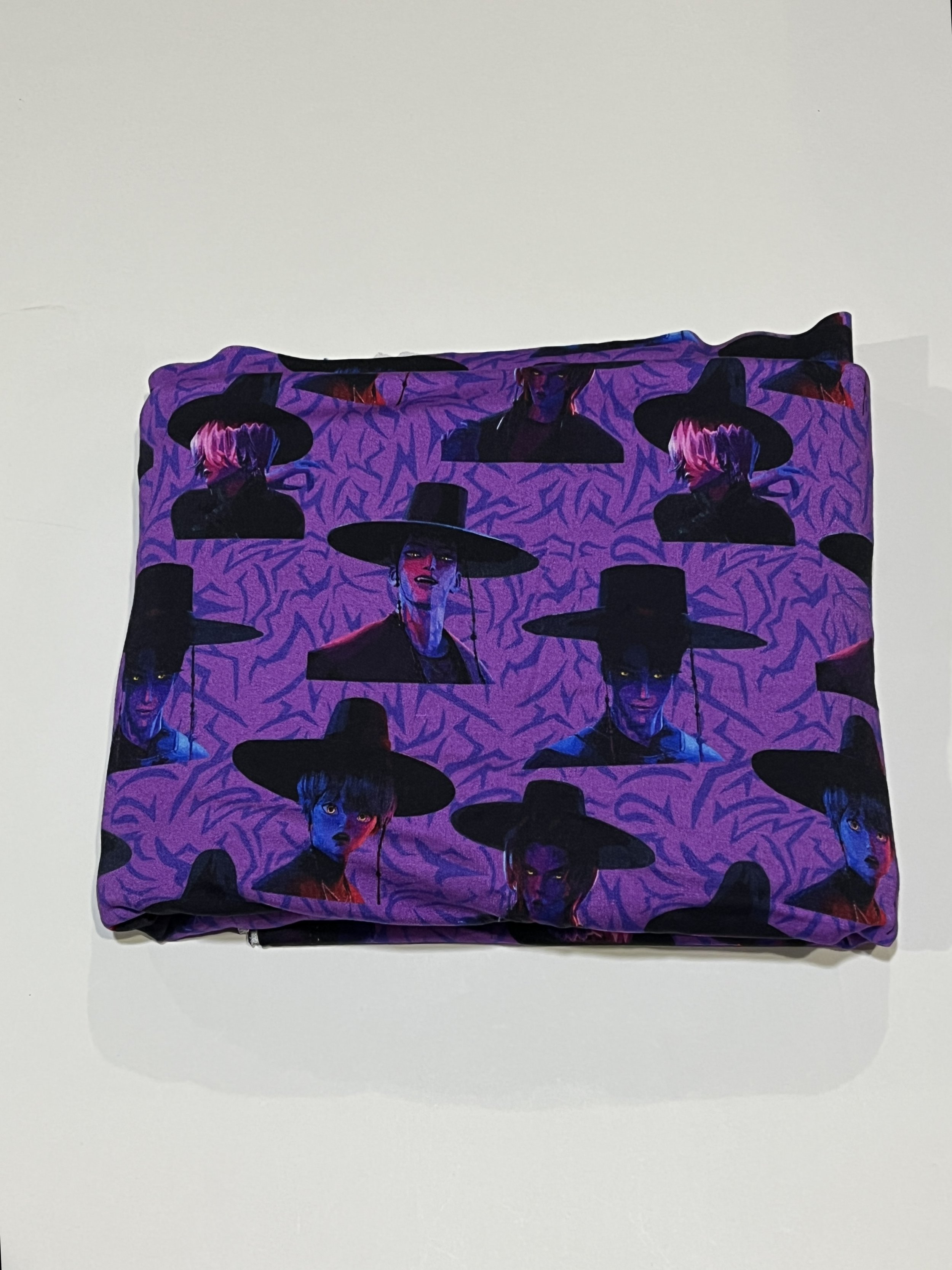 Idol Purple LG Scale Bamboo Cotton French