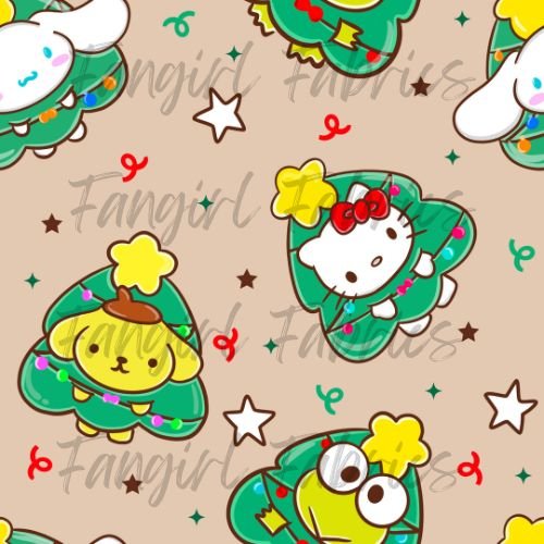 Sanrio Trees tan by bloom patterns w.jpg