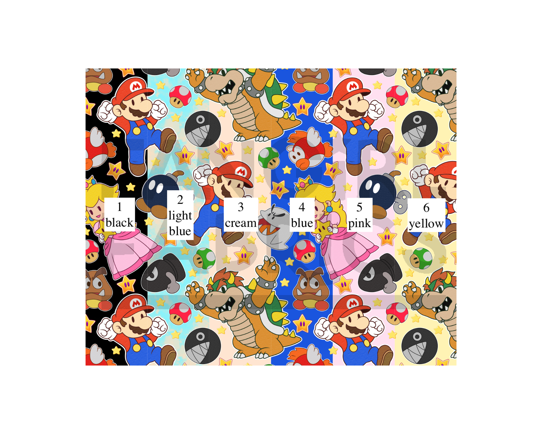 PREORDER Mario (6 colours) - Tiny Space Craft Design