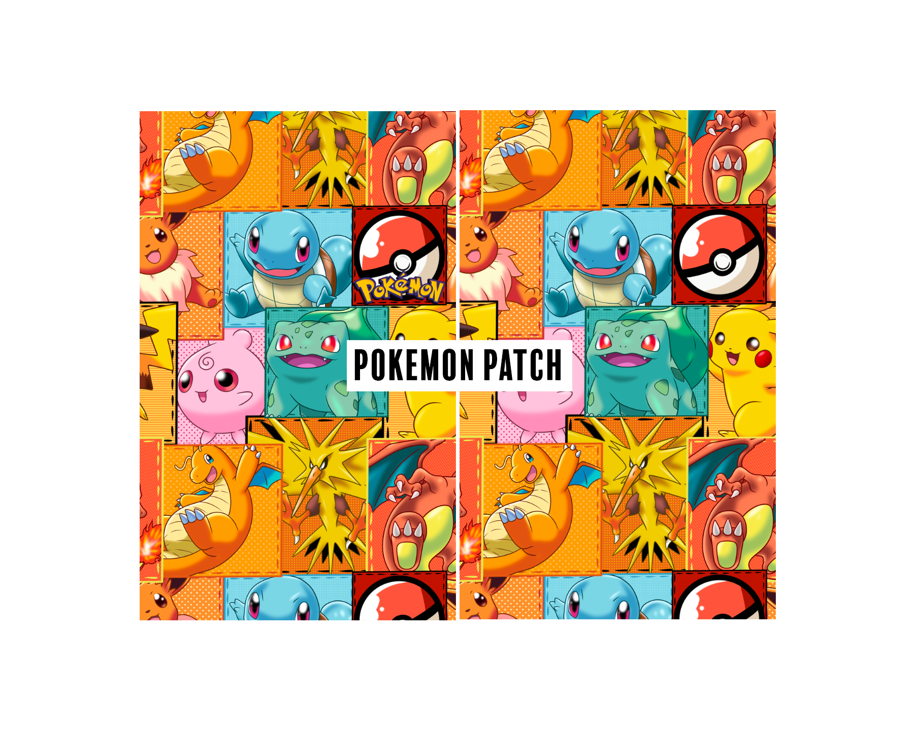PREORDER Pokemon Patch (2 options) - Tiny Space Craft Drive