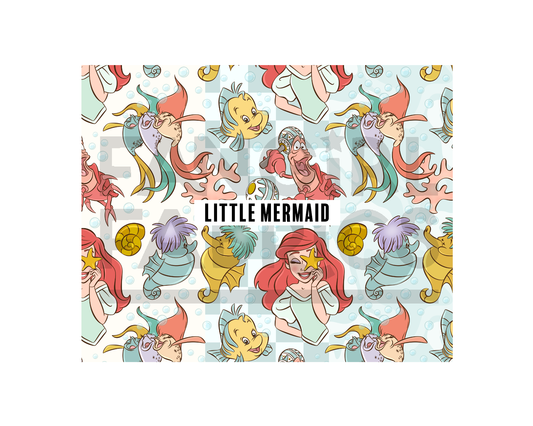 PREORDER Little Mermaid (3 colours) - Creative Prints DS