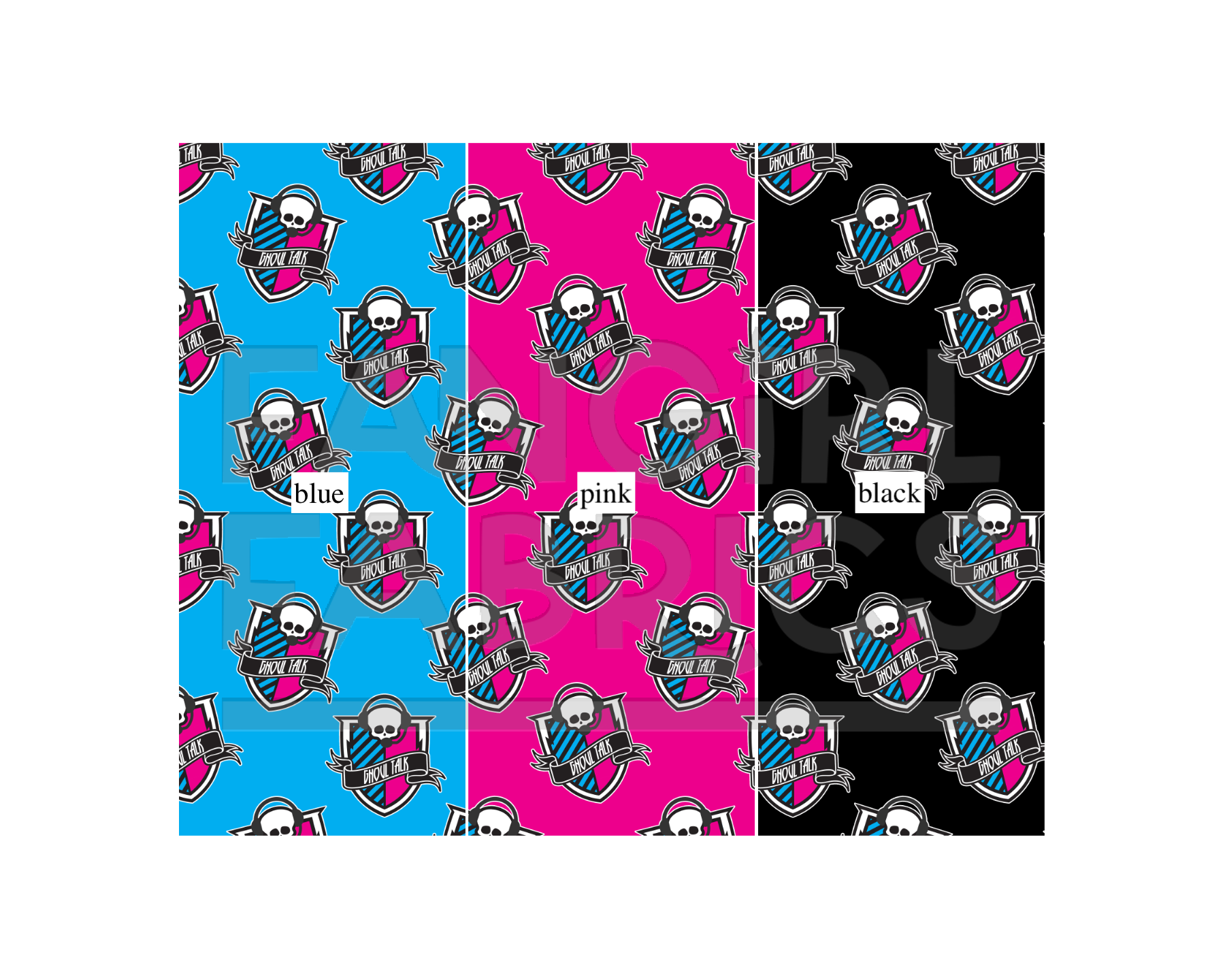PREORDER Ghoul Talk (3 colours) - Fangirl Fabrics
