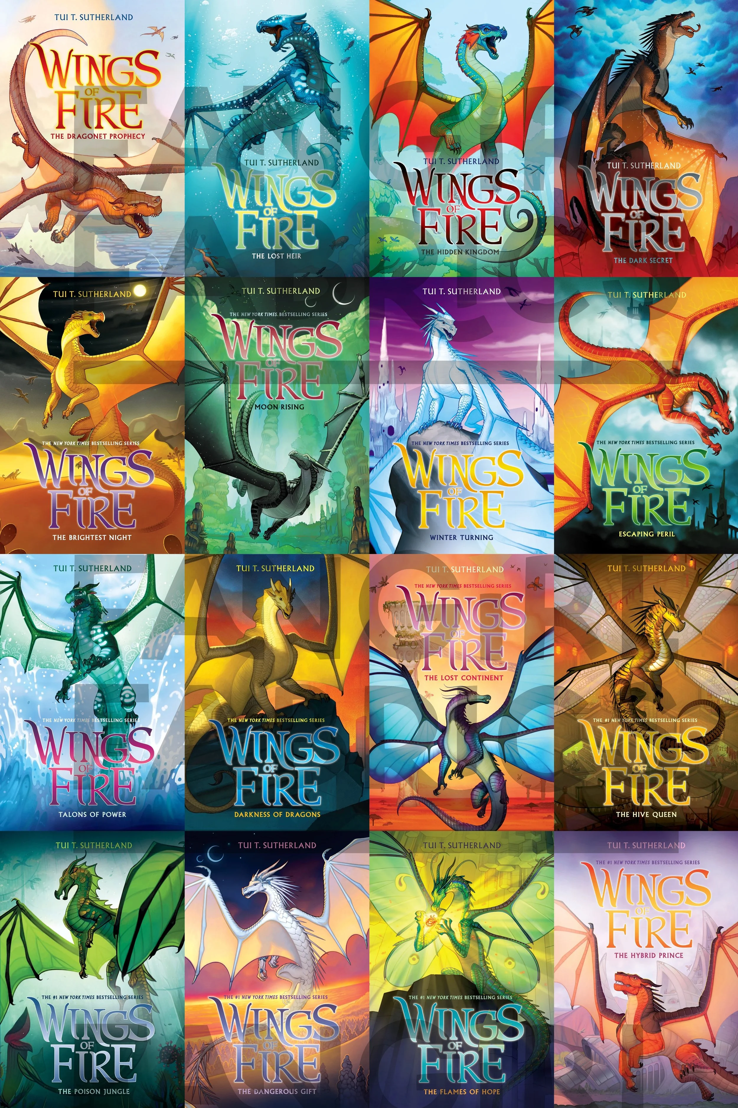 PREORDER Wings of Fire - Fangirl Fabrics