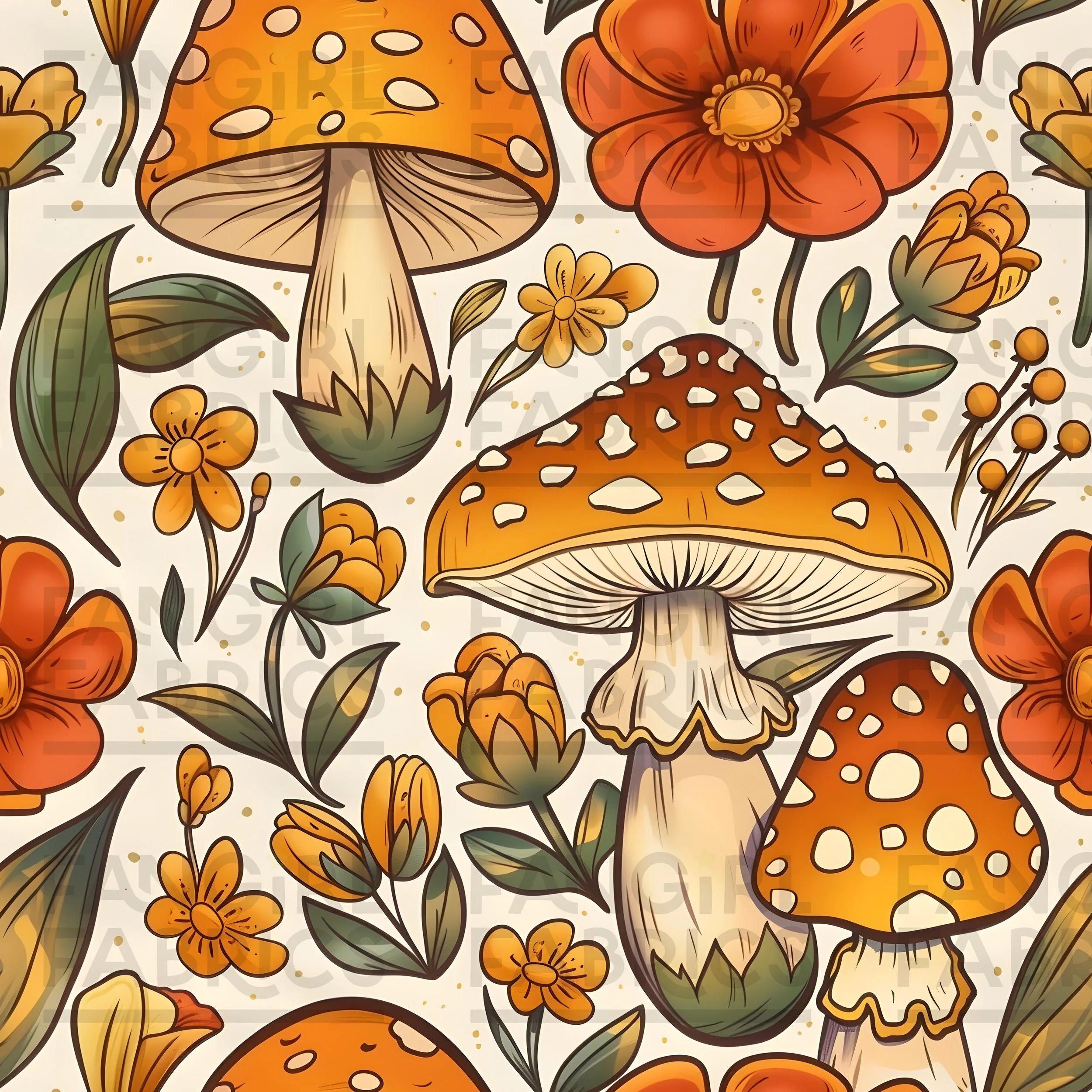 PREORDER Mushrooms - Patterns Unleashed