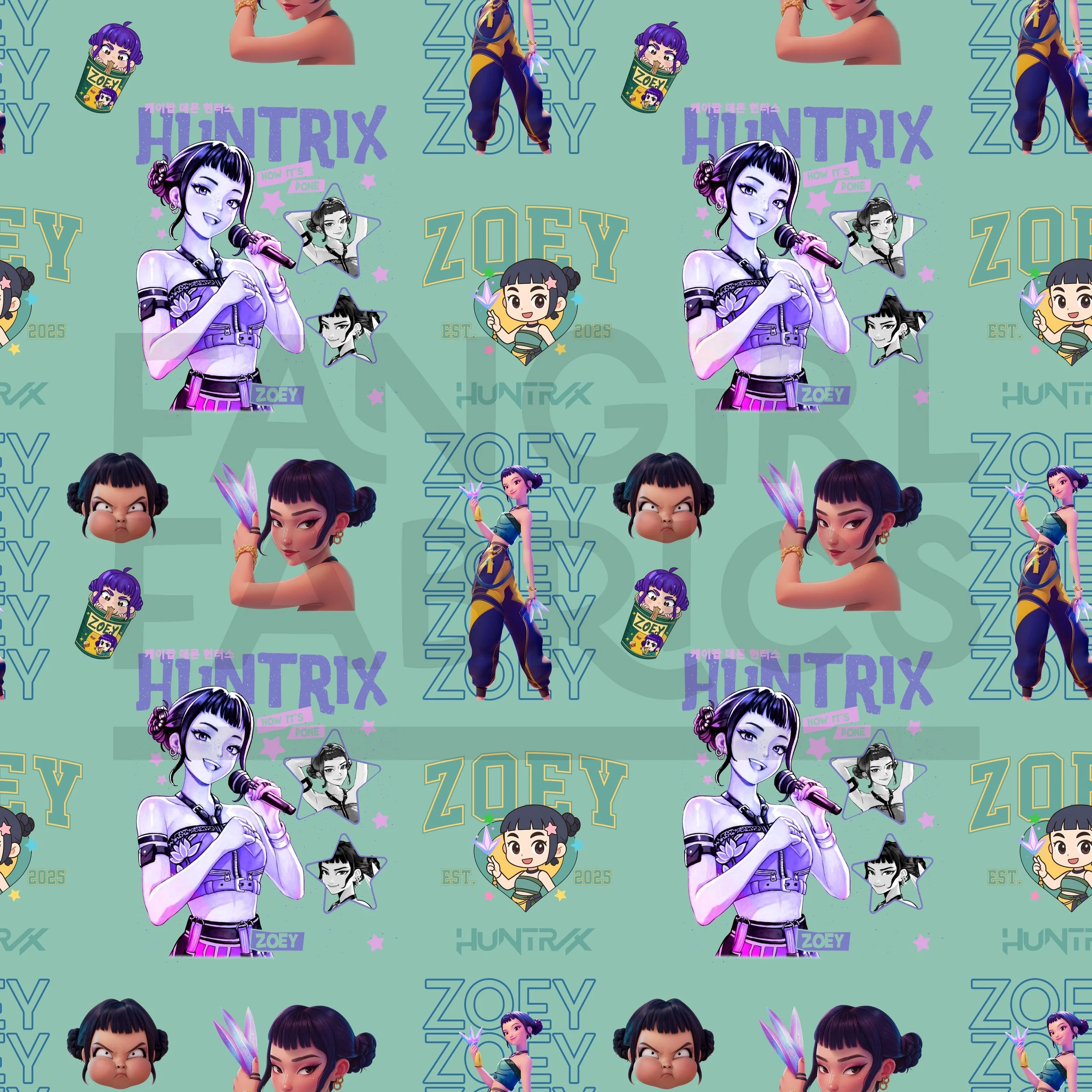 PREORDER Zoey - Fangirl Fabrics