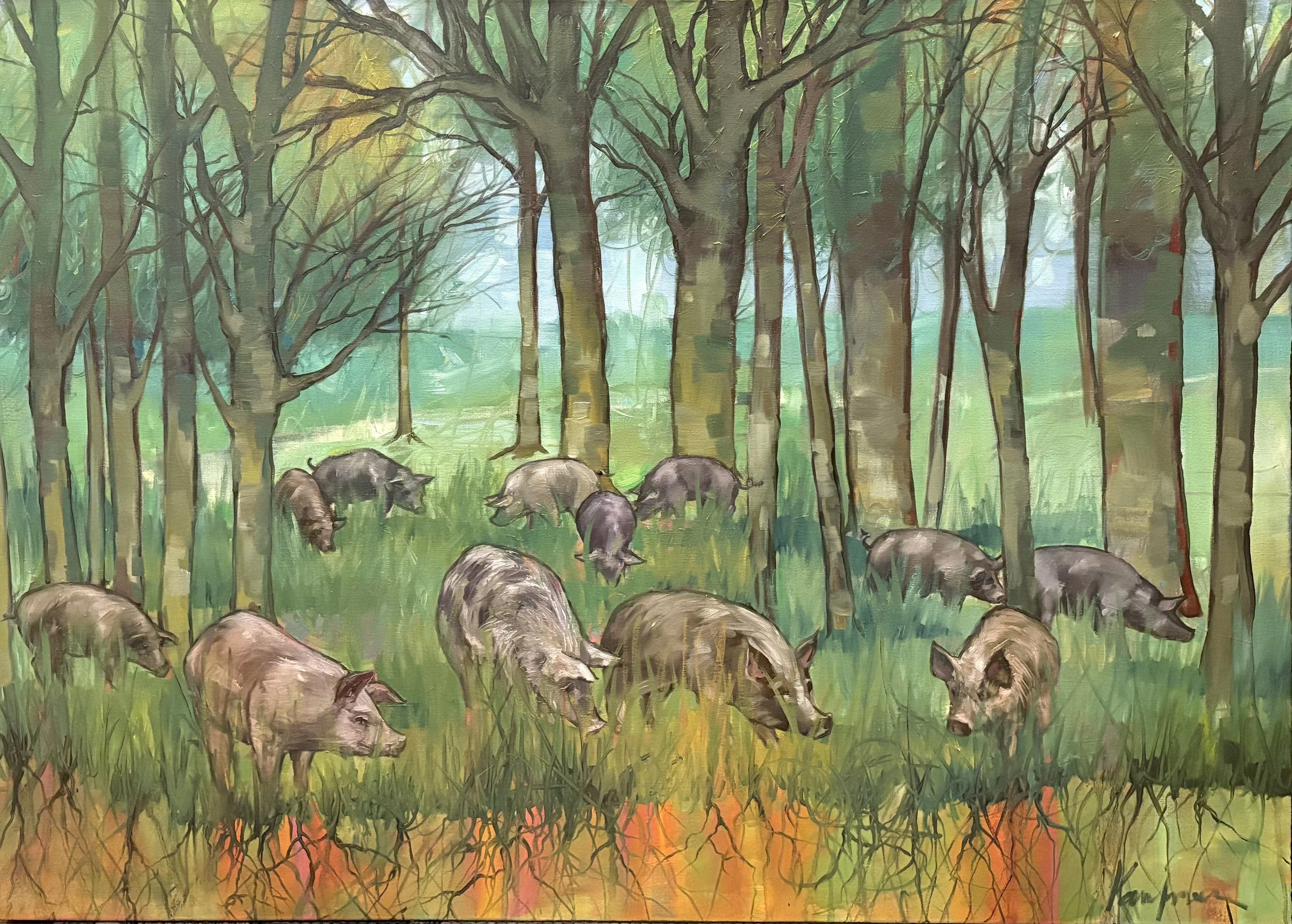 The Forest Managers, 30X40