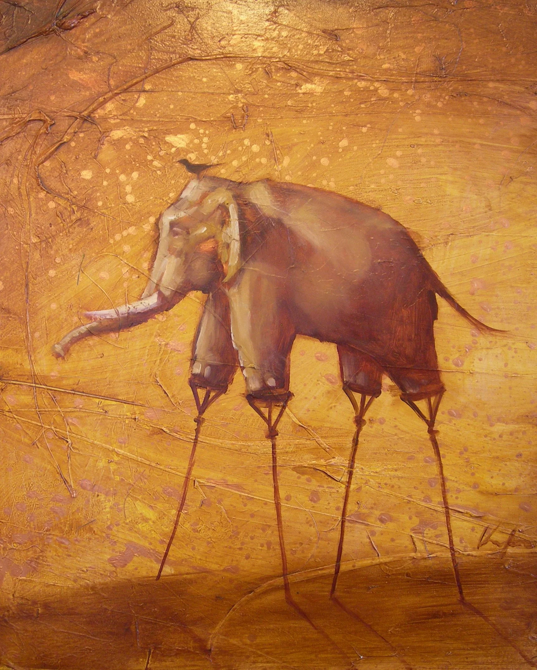 Elephant on Stilts, SOLD