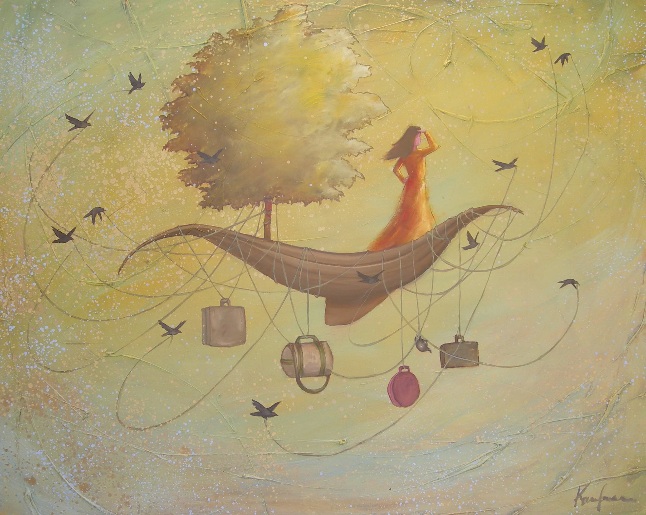 Grow Where You are Planted, 48X60, SOLD
