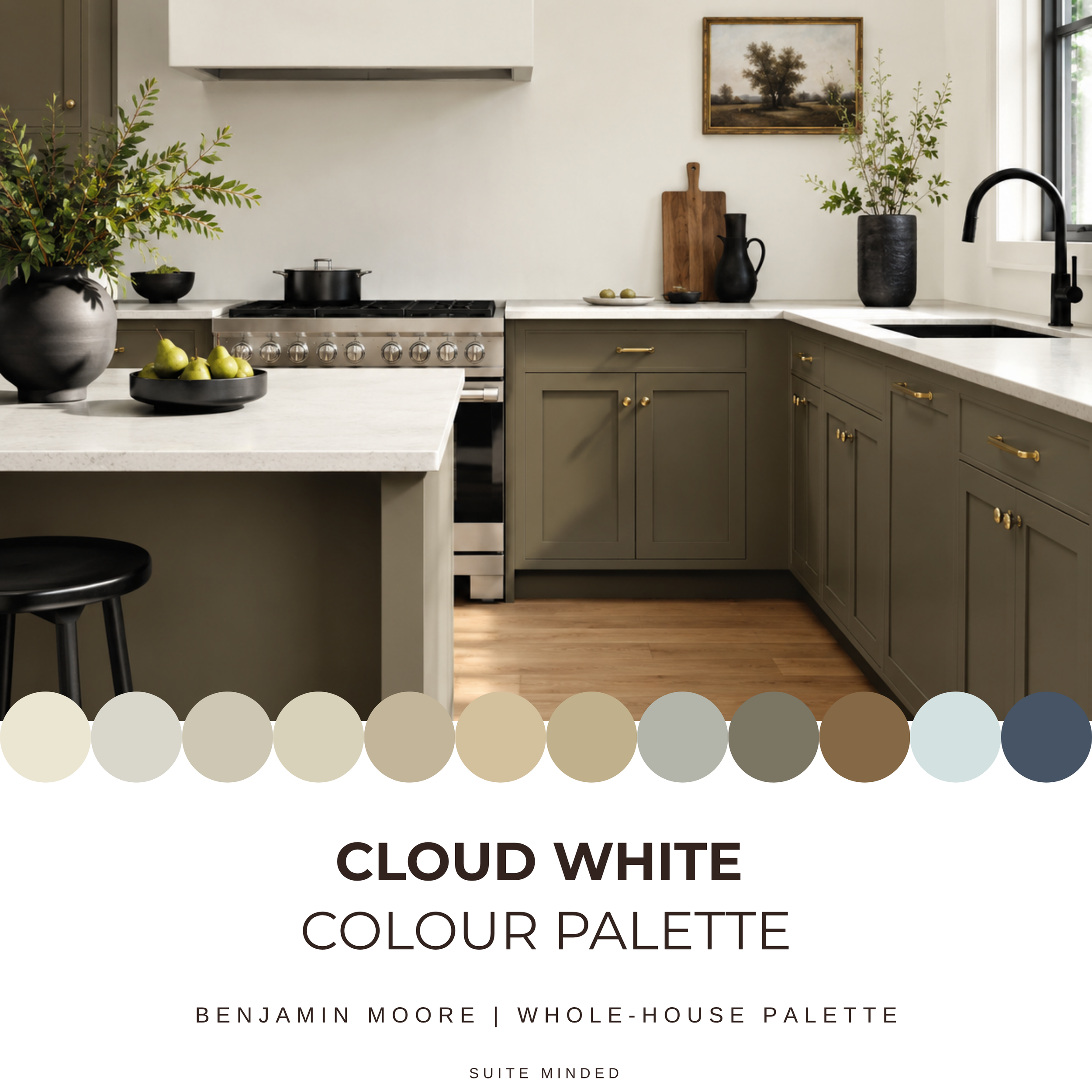 Cloud White Colour Palette