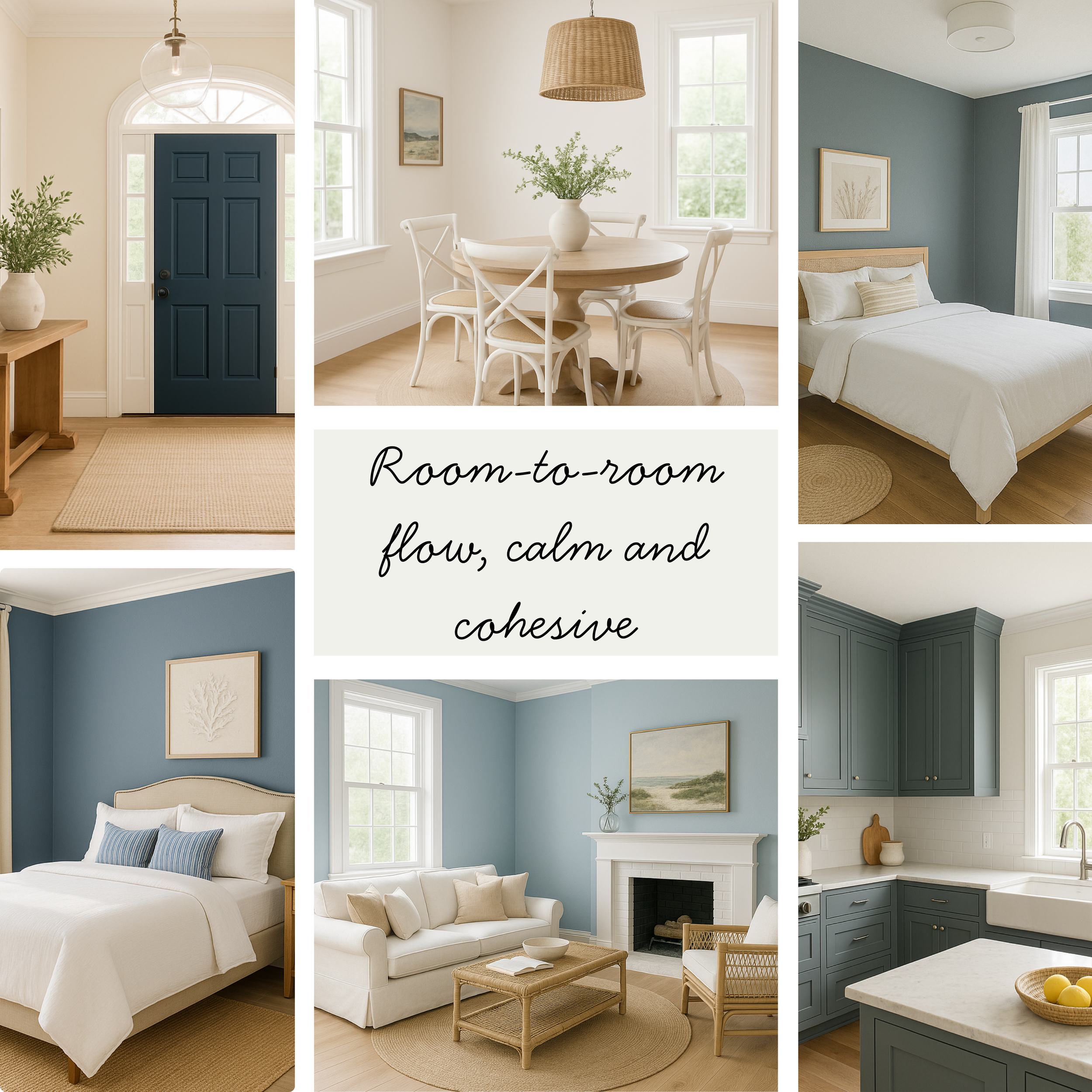 Sherwin-Williams Coastal Home Palette + Blueprint Bundle