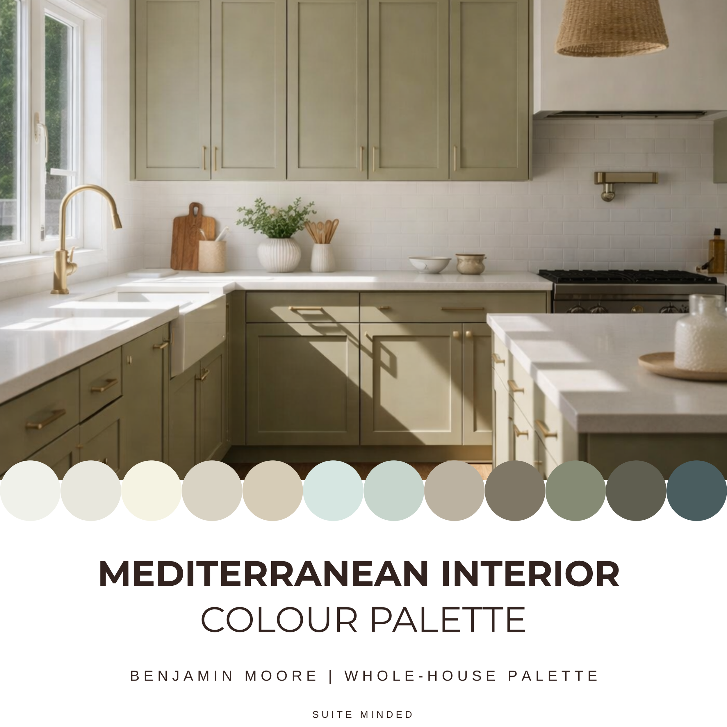 Mediterranean Interior BM Colour Palette