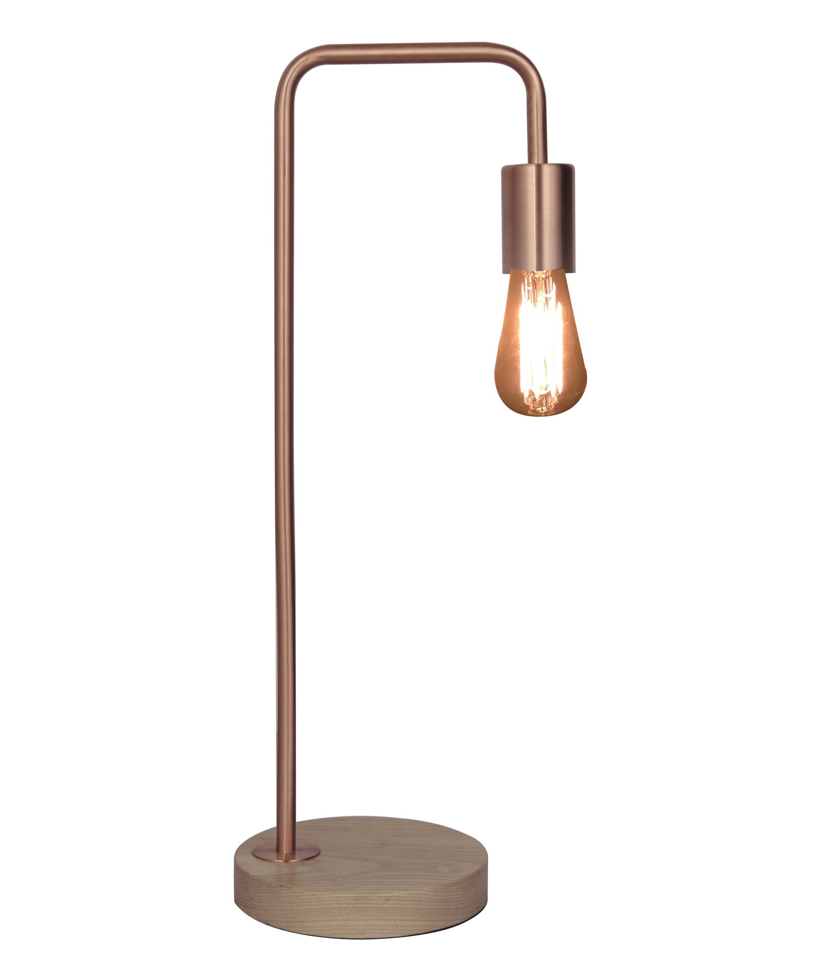 Copper Table Lamp - Temple And Webster - $89