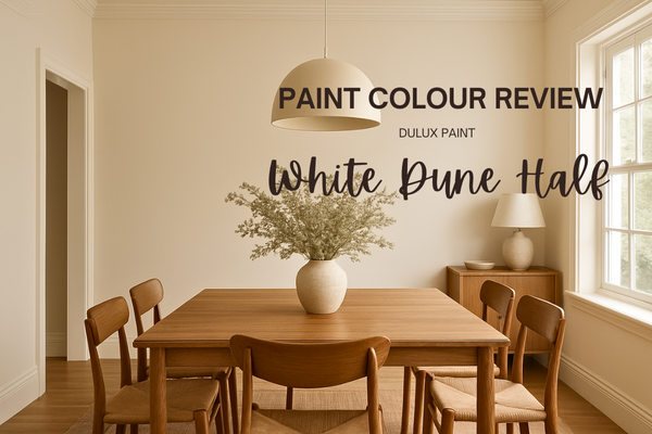 Paint Colour Review: White Dune Half By Dulux