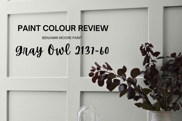 Paint Colour Review: Gray Owl 2137-60 by Benjamin Moore