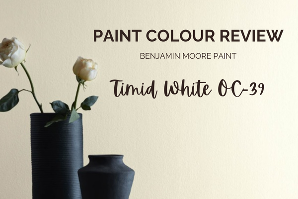 Paint Colour Review: Timid White OC-39 By Benjamin Moore