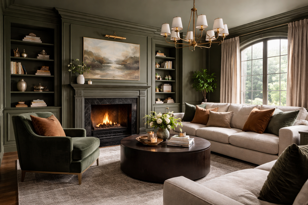 How to Make a Small Room Feel Bigger (Without Painting It White)