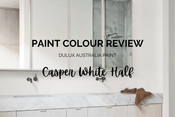 Casper White Half by Dulux Australia - Paint Colour Review
