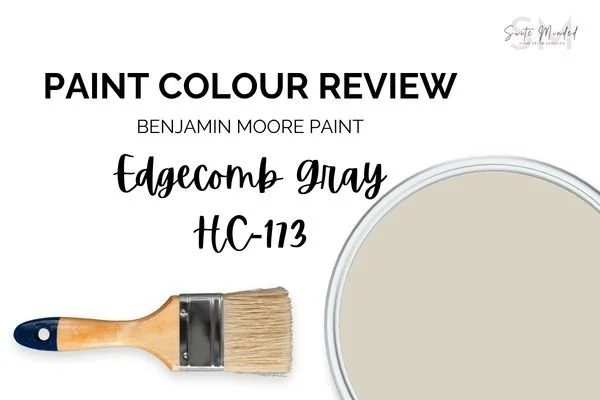 Paint Colour Review: Edgecomb Gray by Benjamin Moore