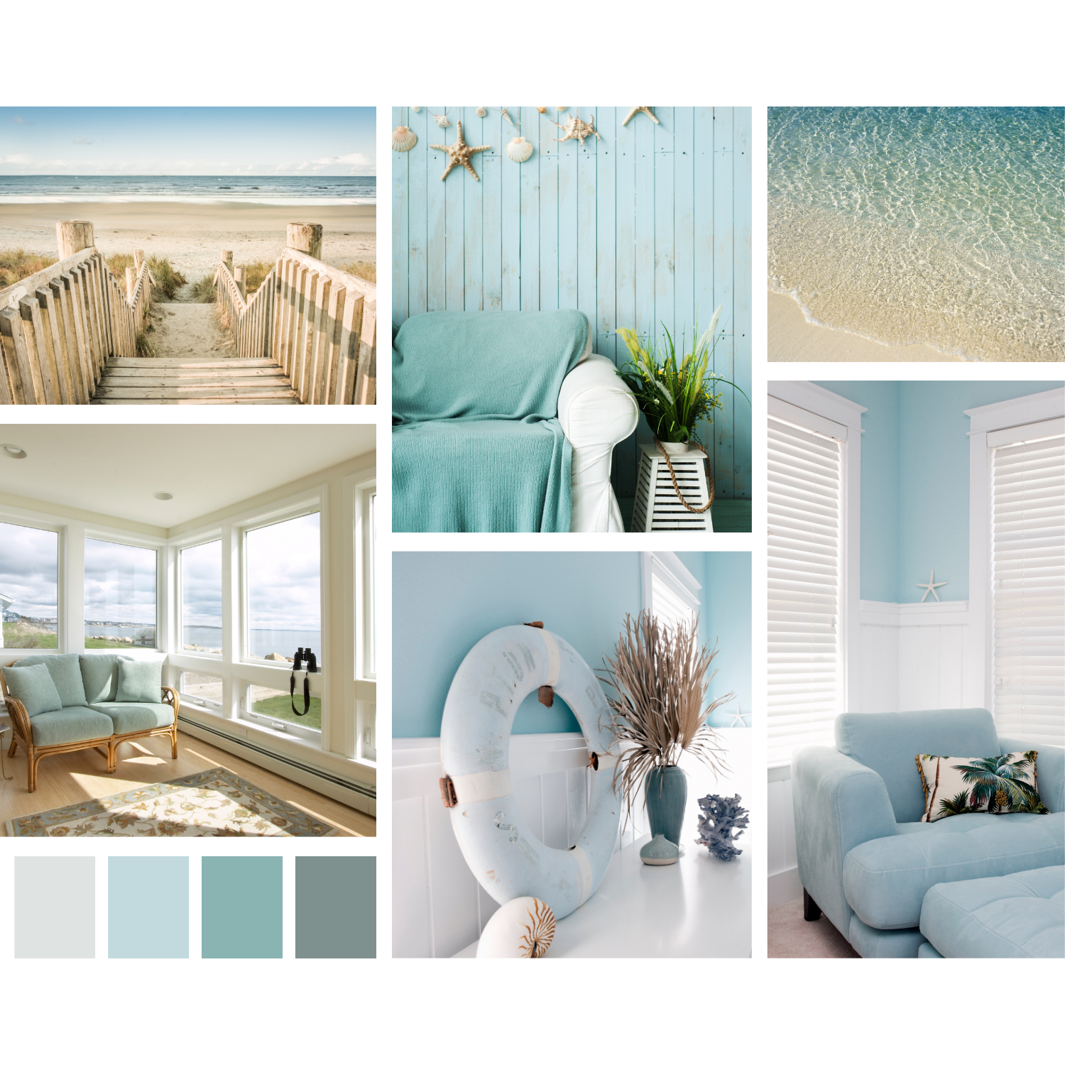 detailed and expertly designed whole house colour palette with twelve coordinating paint colours from benjamin moore to help you create a hamptons style house