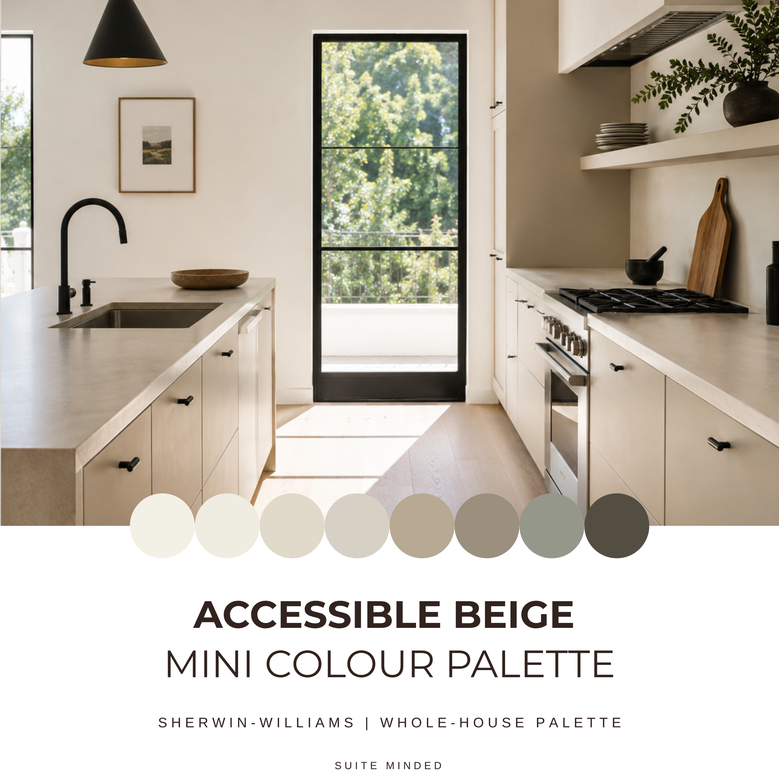 Accessible Beige Coordinating Colours