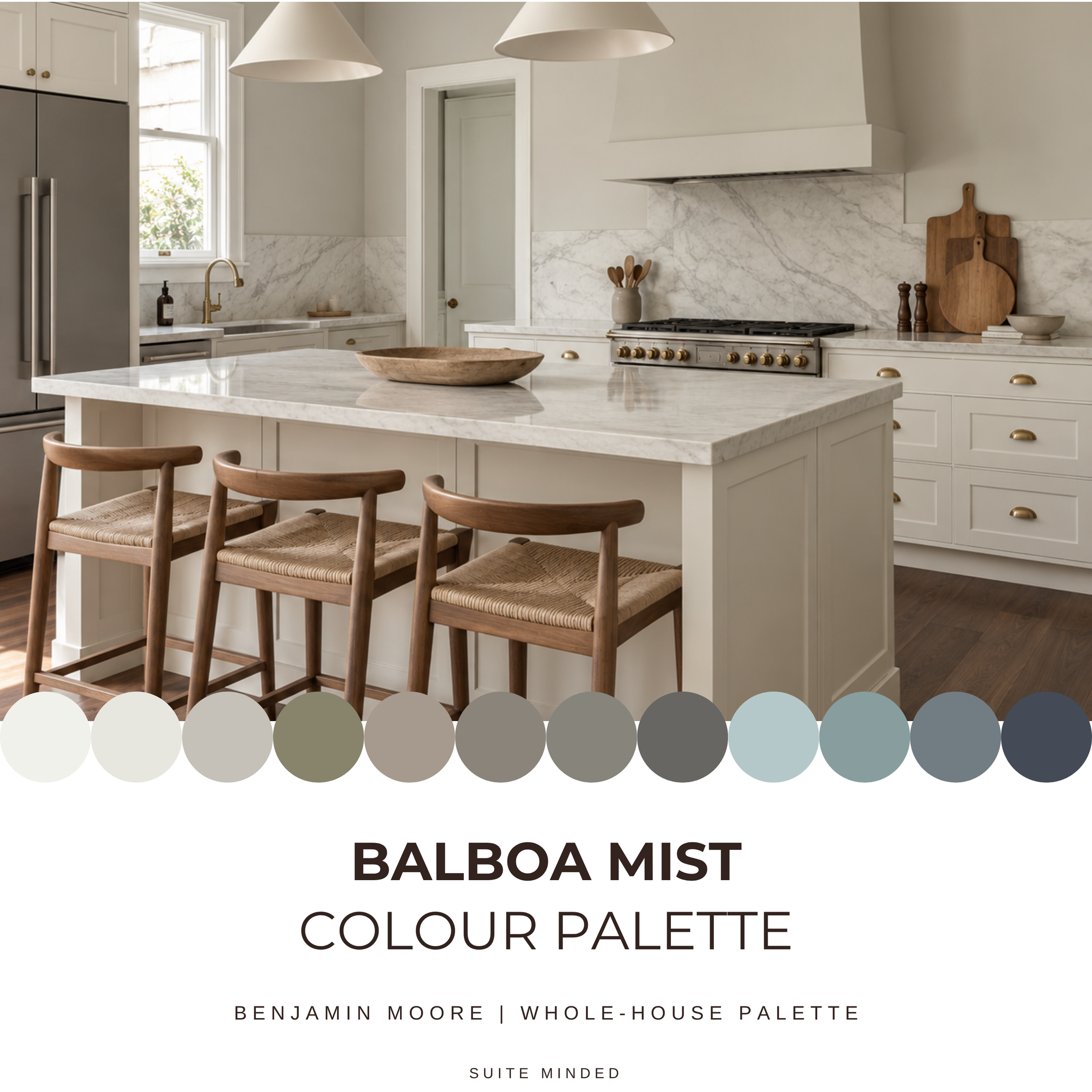 Balboa Mist Colour Palette