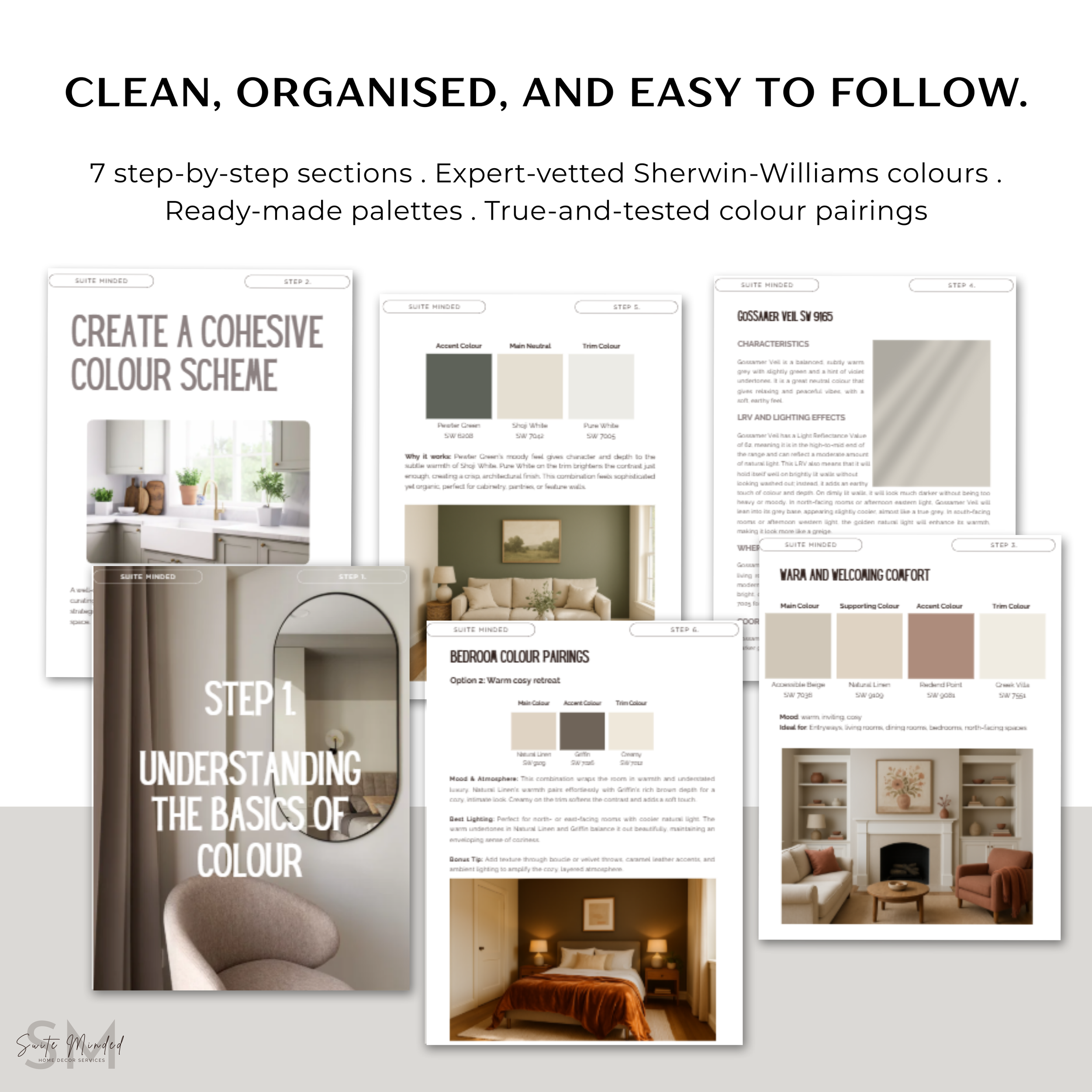 The Confident Home Colour Blueprint - Sherwin-Williams Edition