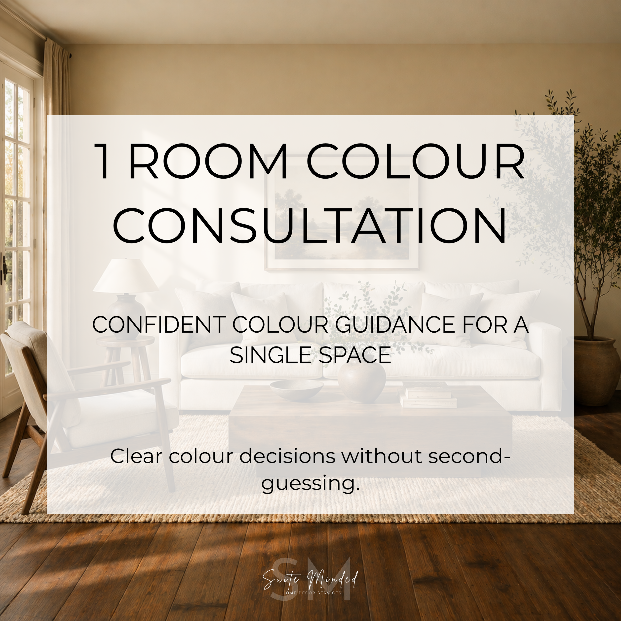 Custom Colour Consult - 1 Room