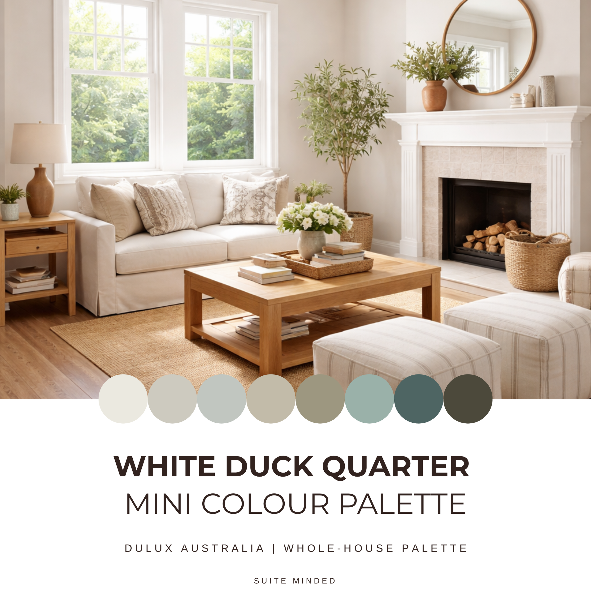 White Duck Quarter Colour Palette