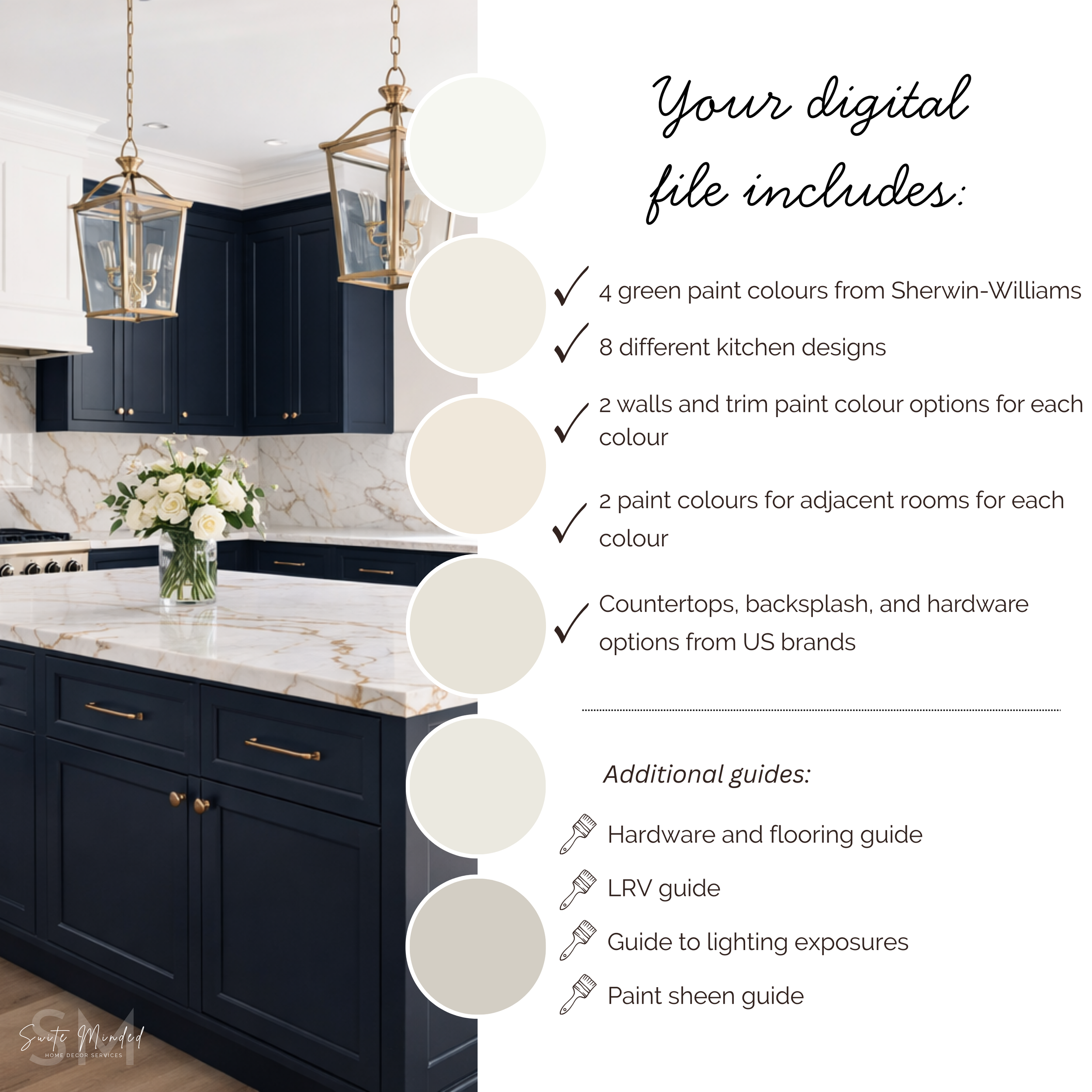 Coastal Kitchen Design - Sherwin-Williams