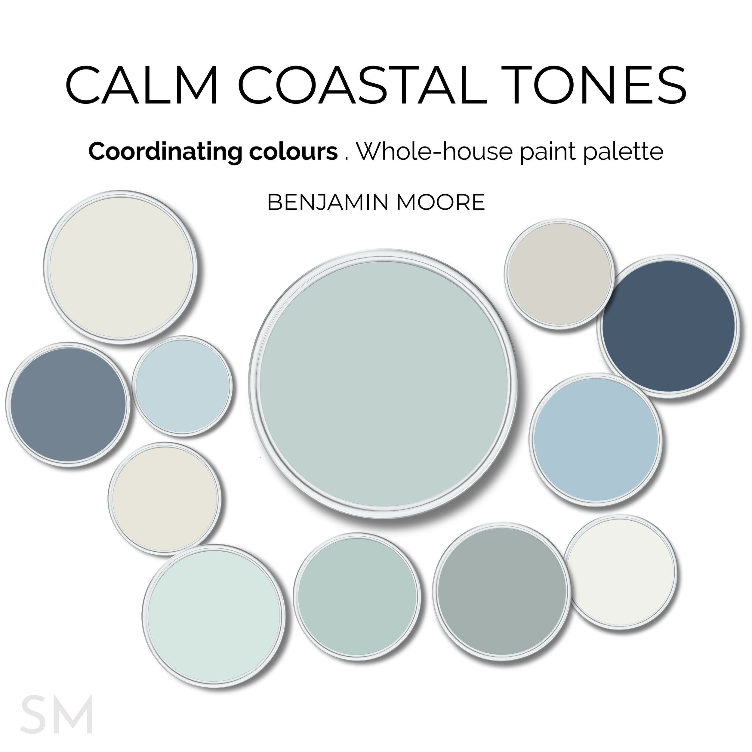 Coastal Calm Colour Palette