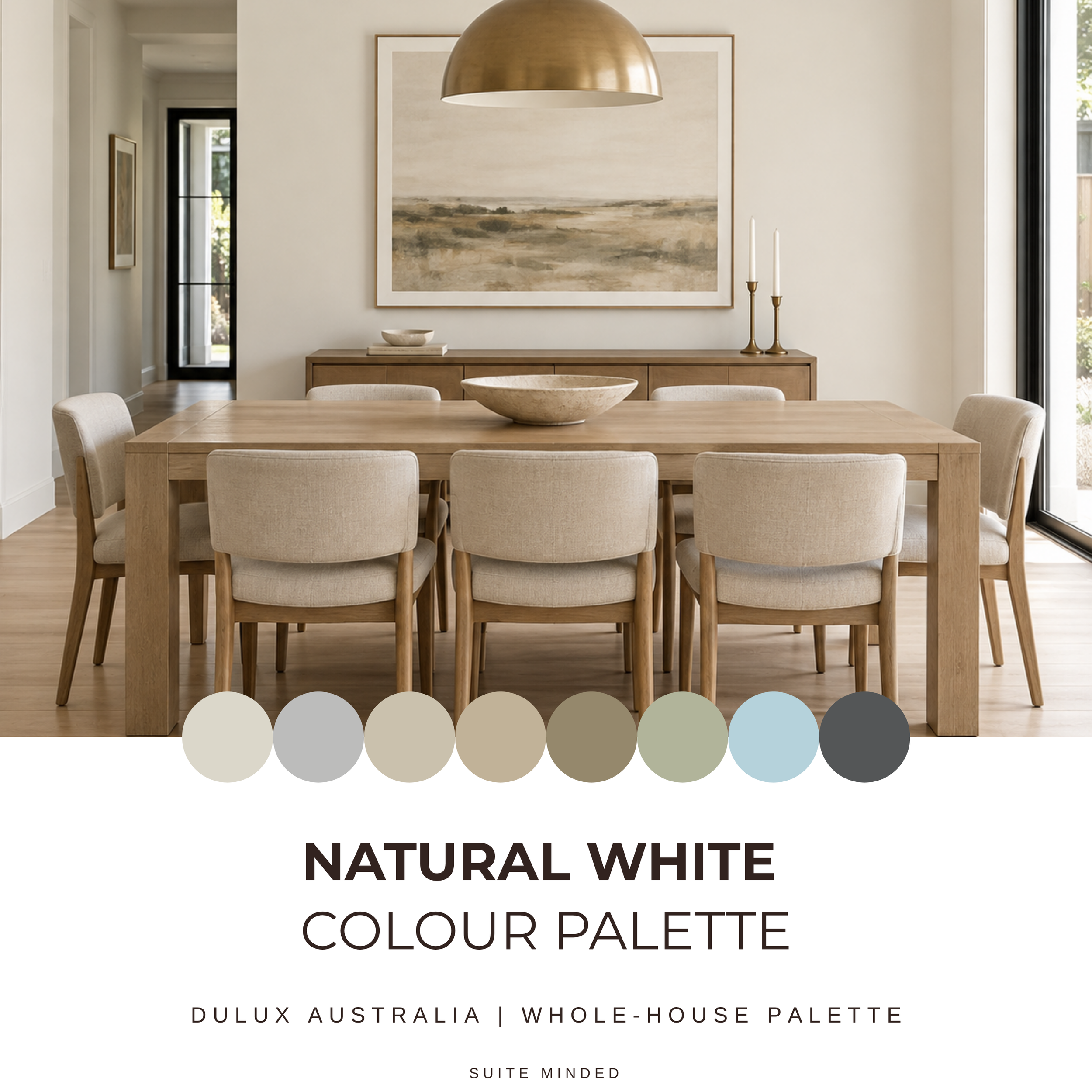 Natural White Colour Palette